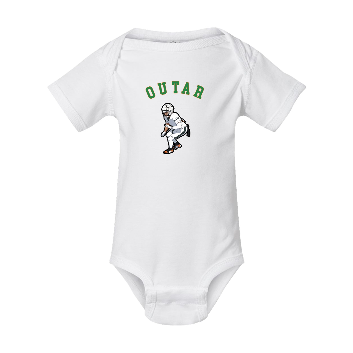 Baby Onesie — Shirsey Arch in White