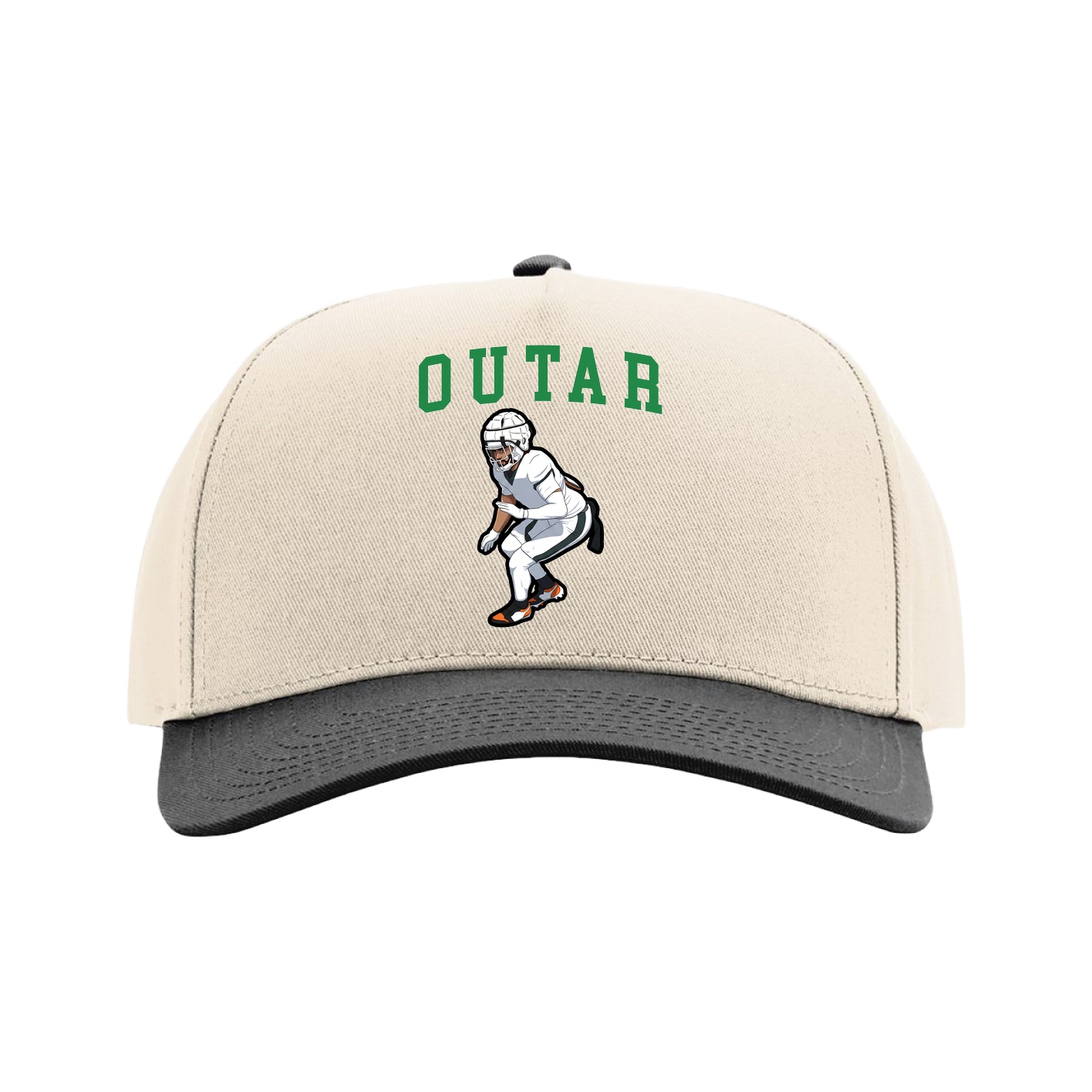 Full Fabric Five-Panel Champ Cap