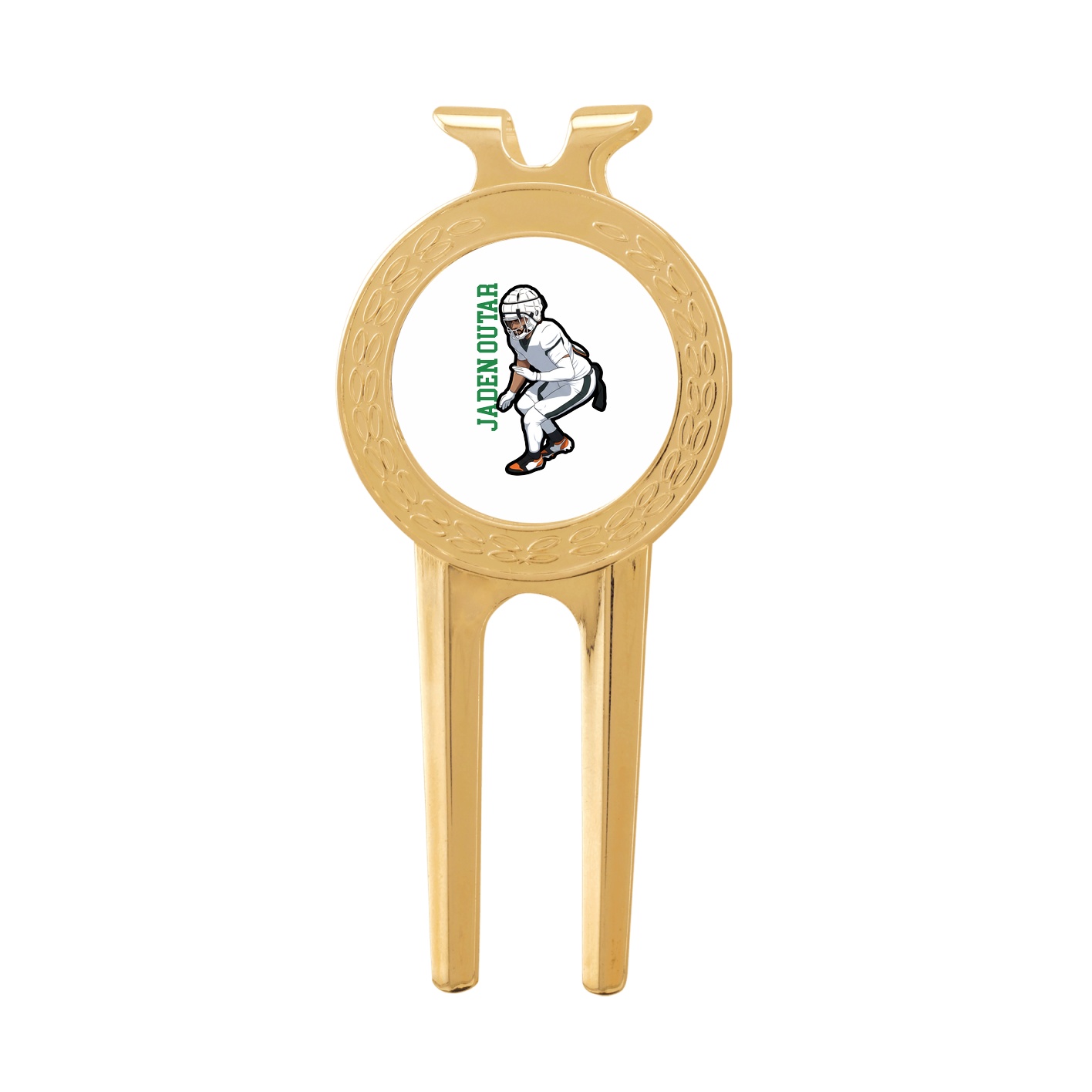 Divot Tool with Ball Marker — Name Vertical in Classic