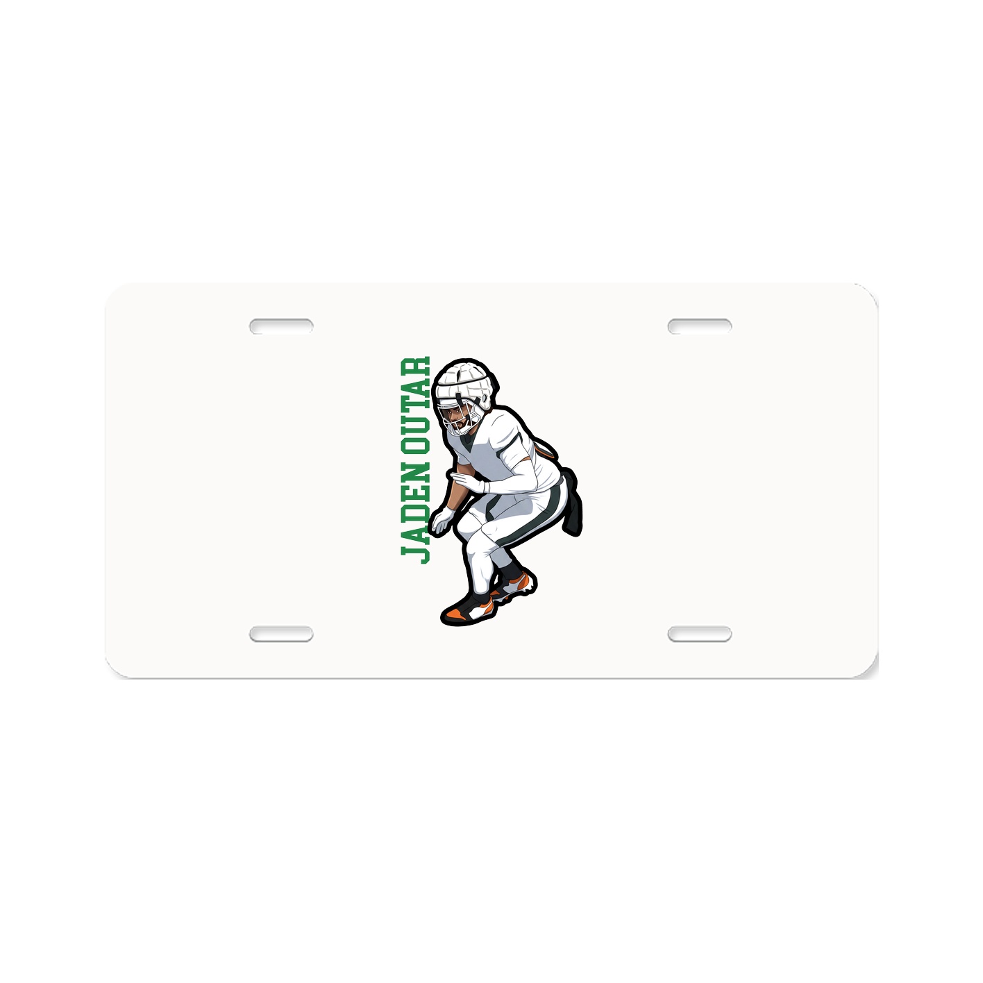 Aluminum License Plate