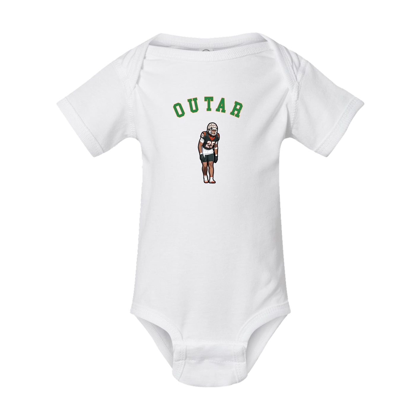 Baby Onesie — Shirsey Arch in White