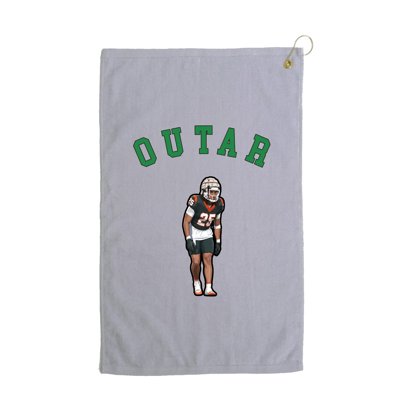 Golf Towel — Shirsey Arch in Grey