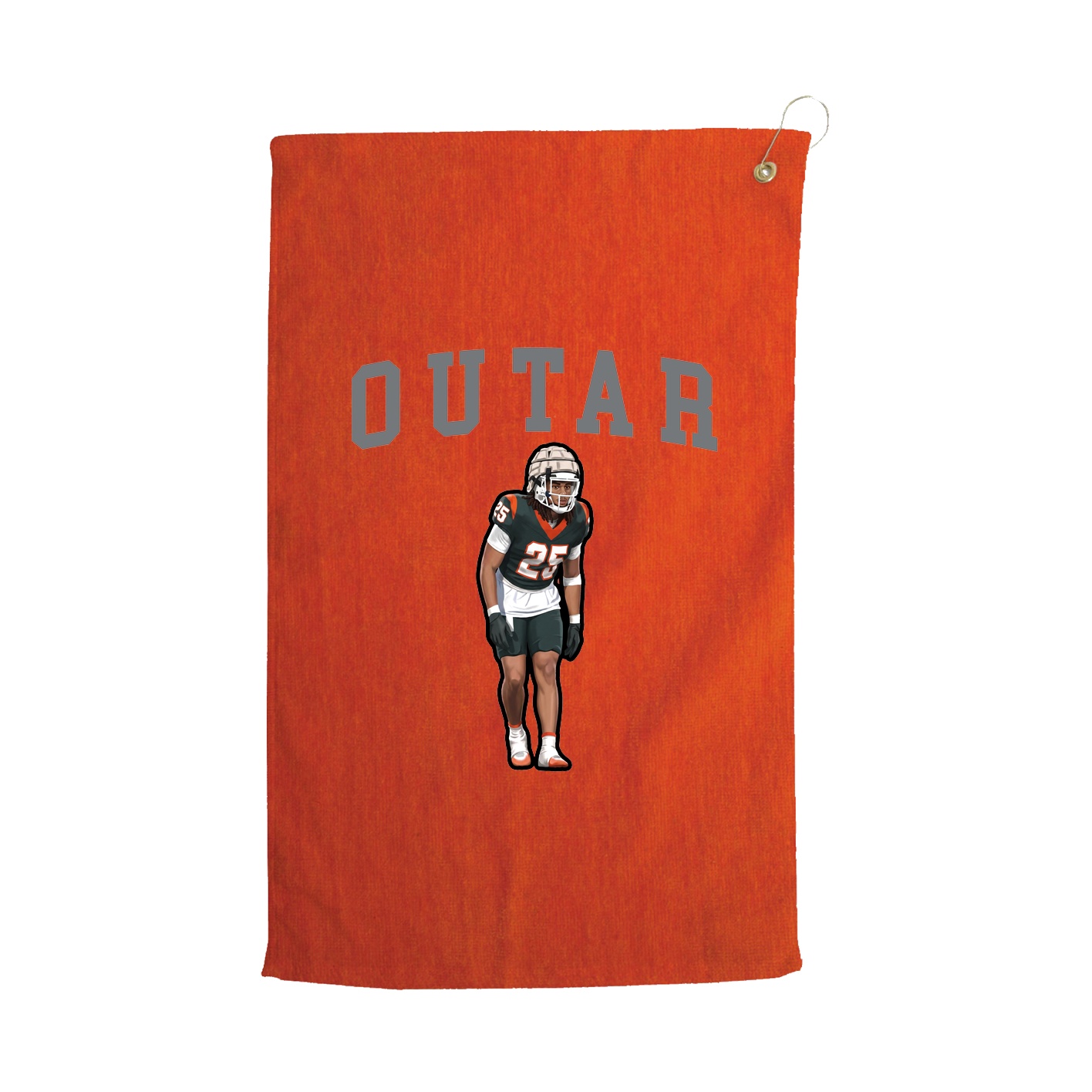 Golf Towel — Shirsey in Orange