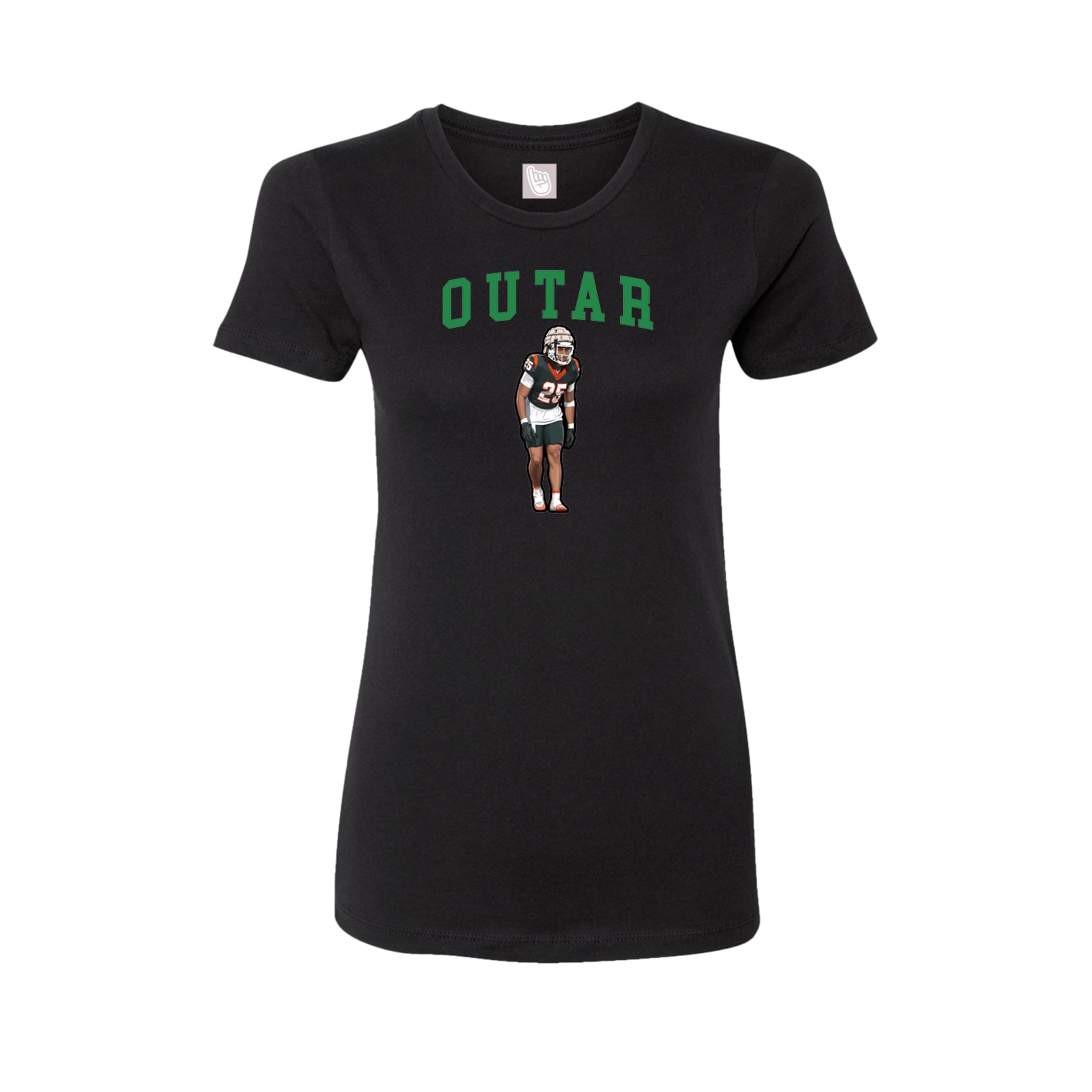 Womens Tee — Shirsey in Black