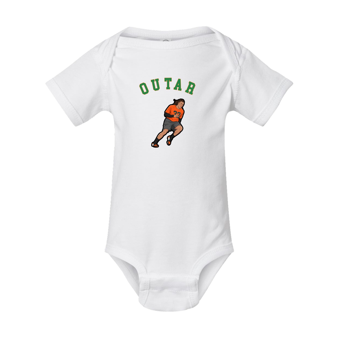 Baby Onesie — Shirsey Arch in White