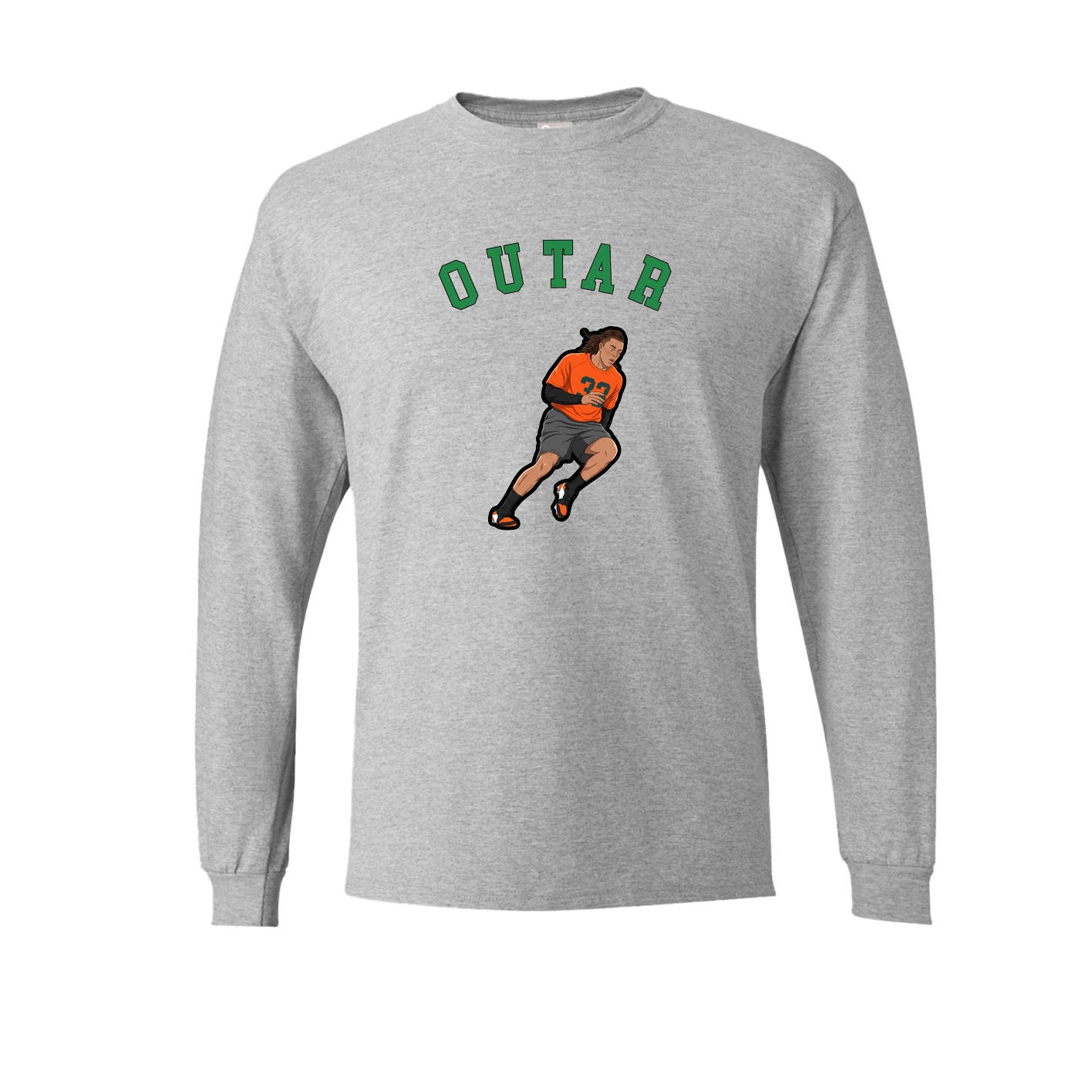 Long Sleeve Tee — Shirsey Arch in Grey