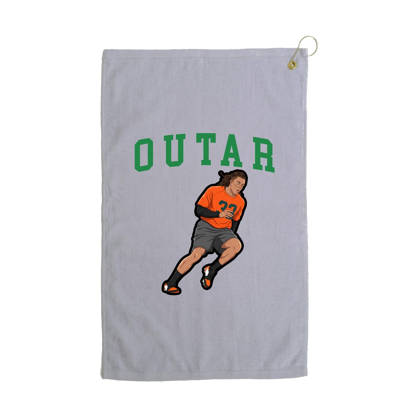 Golf Towel — Shirsey in Grey