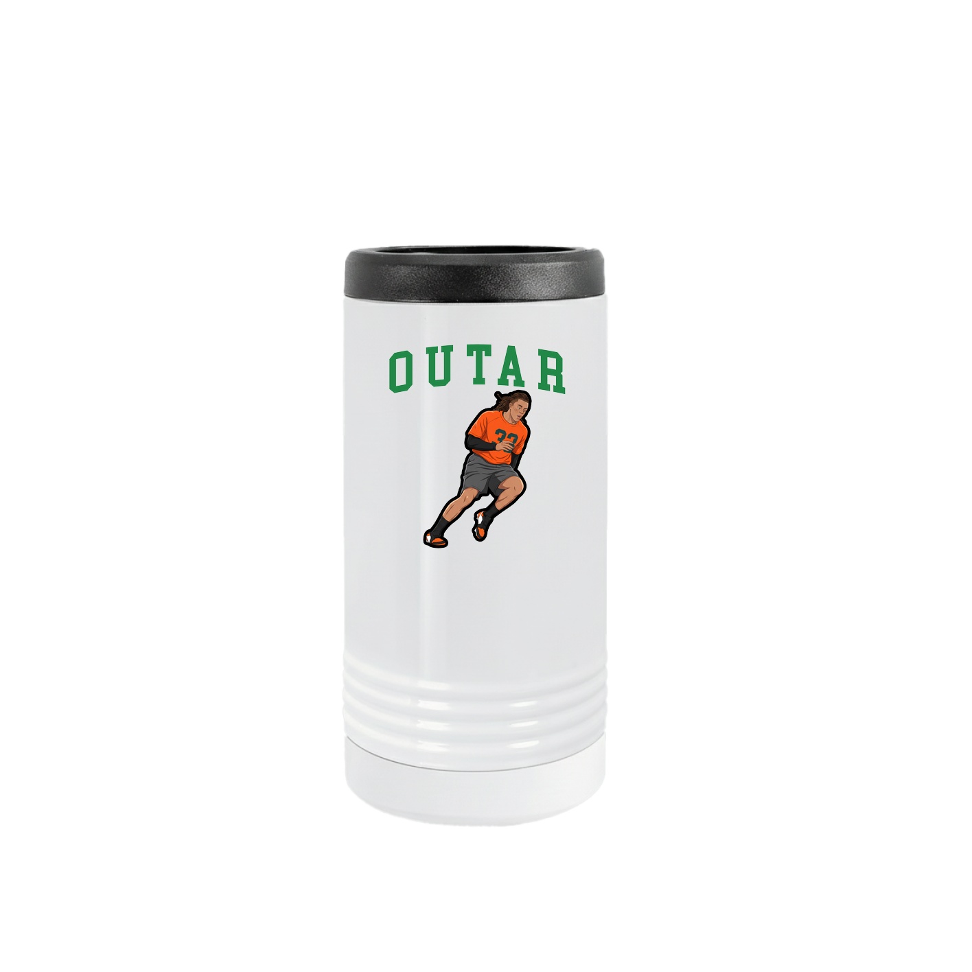 Slim Beverage Holder — Shirsey in White