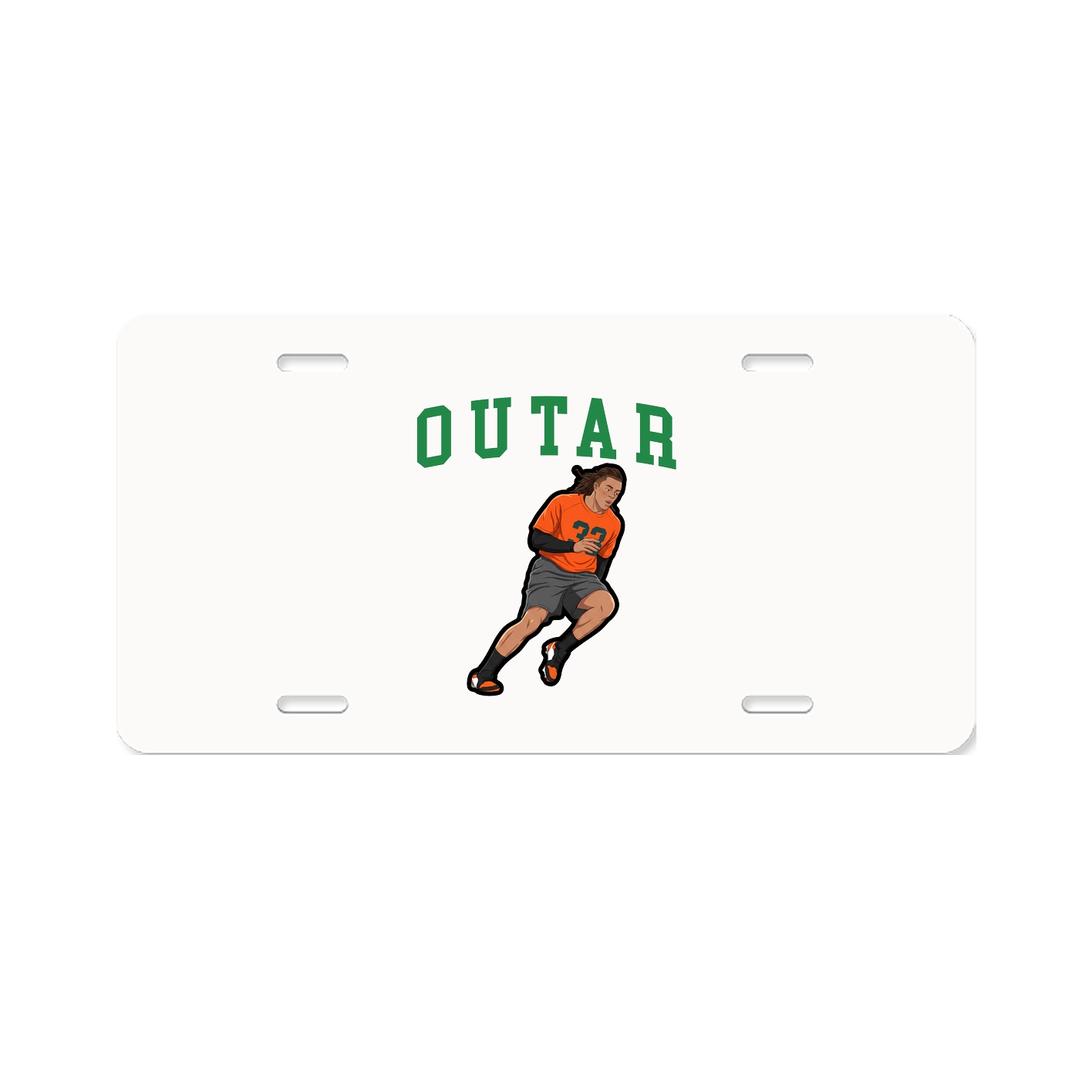 License Plate — Shirsey in Classic