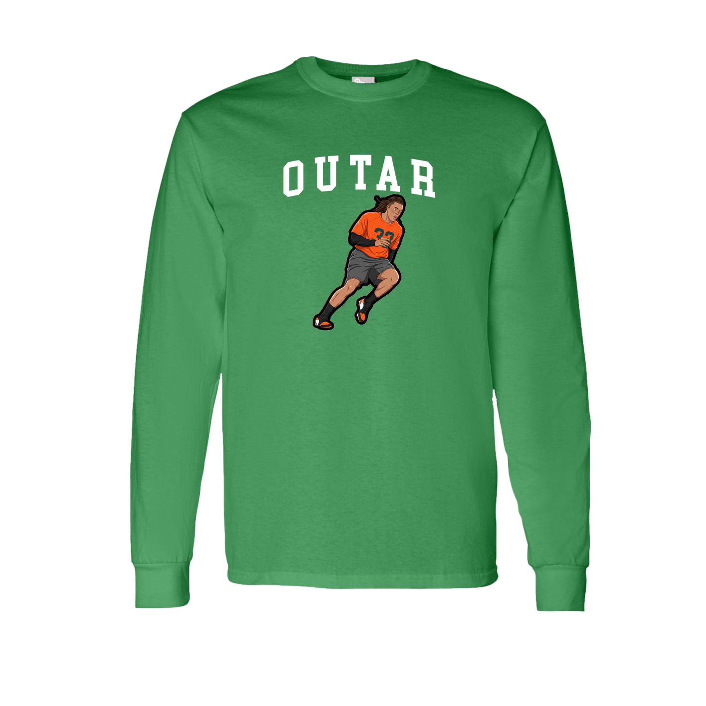 Long Sleeve Tee — Shirsey in Green
