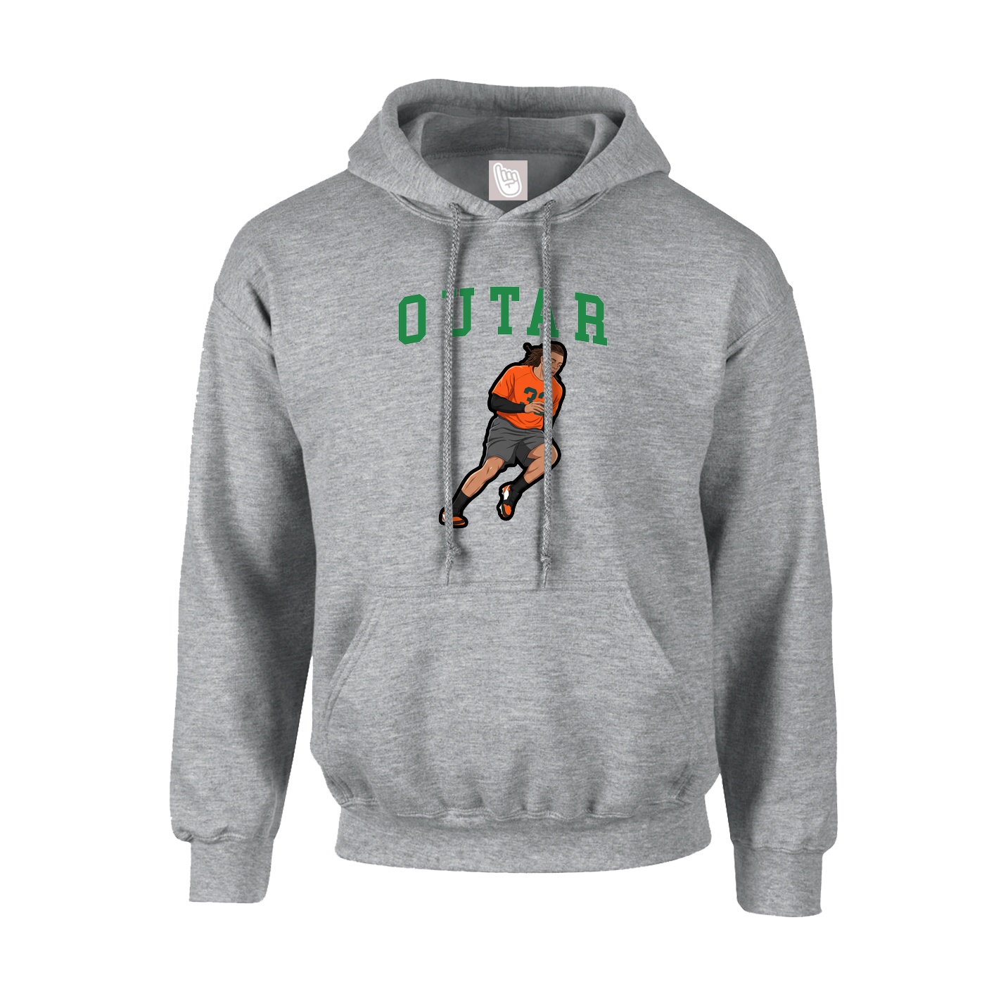Hoodie — Shirsey in Grey