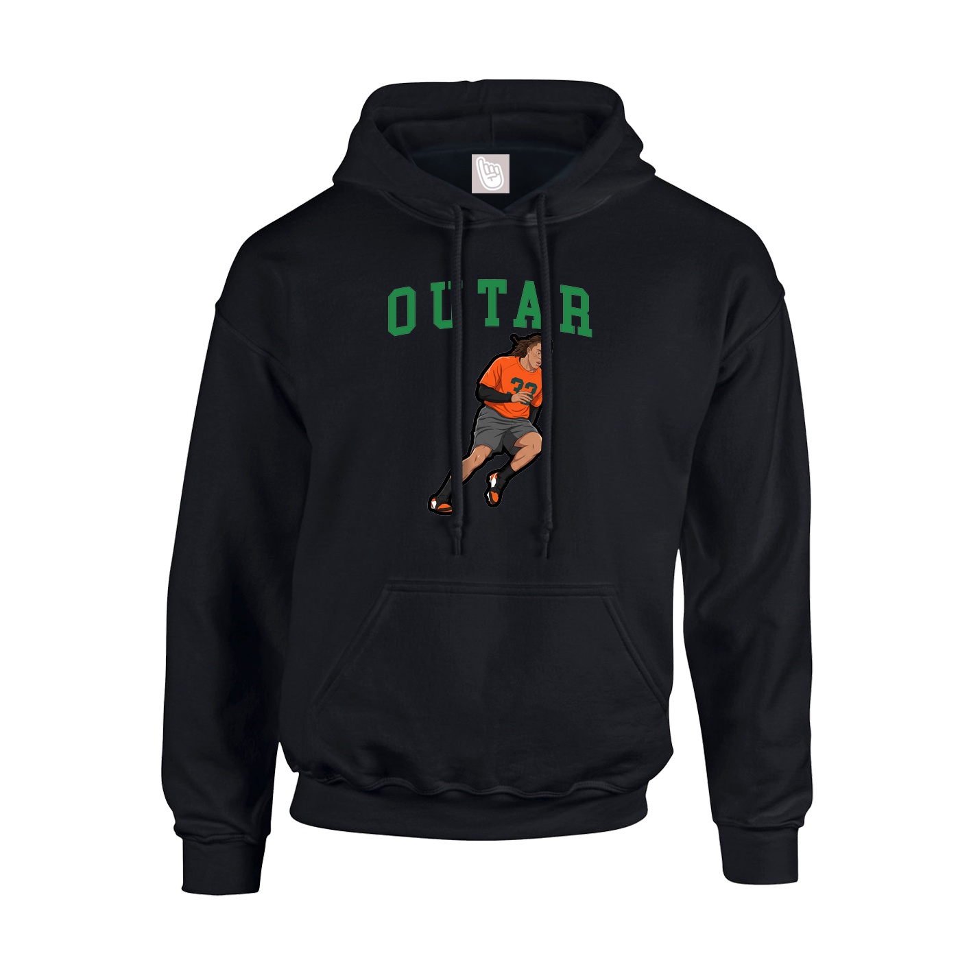 Youth Hoodie — Shirsey in Black