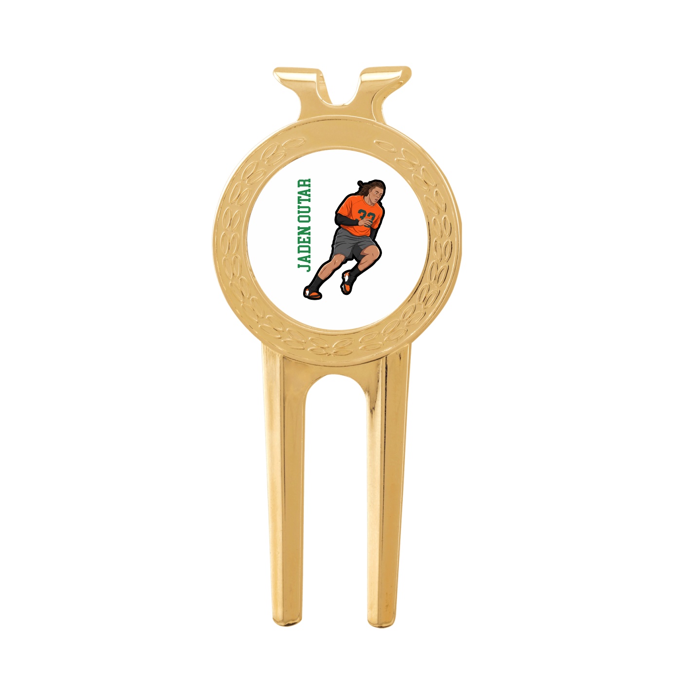 Divot Tool with Ball Marker — Name Vertical in Classic
