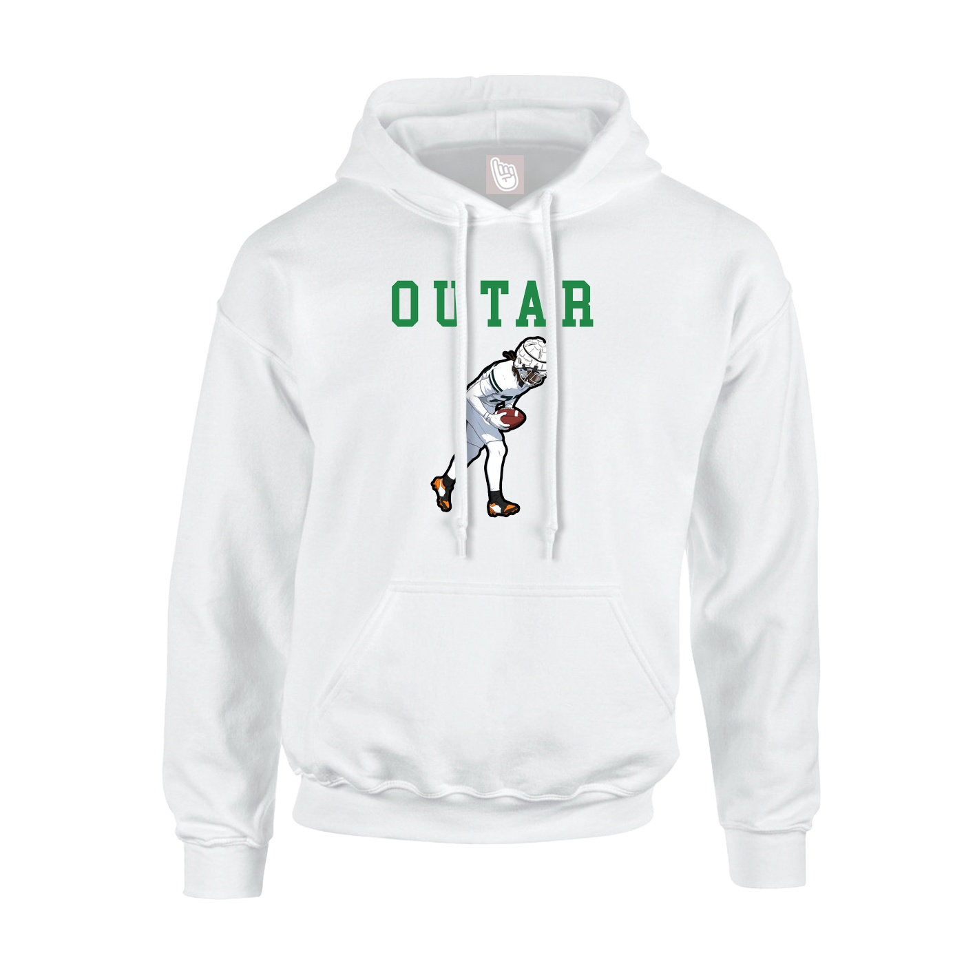 Youth Hoodie — Shirsey in White