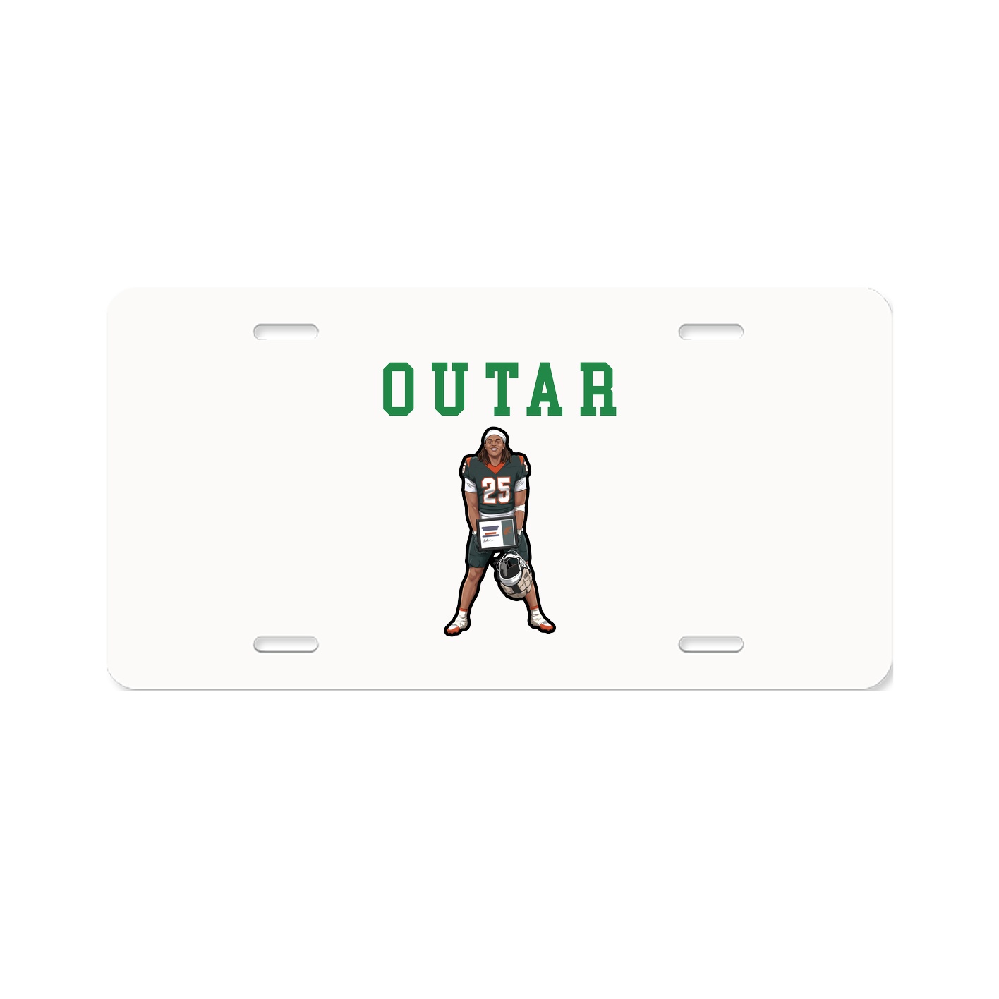 License Plate — Shirsey in Classic