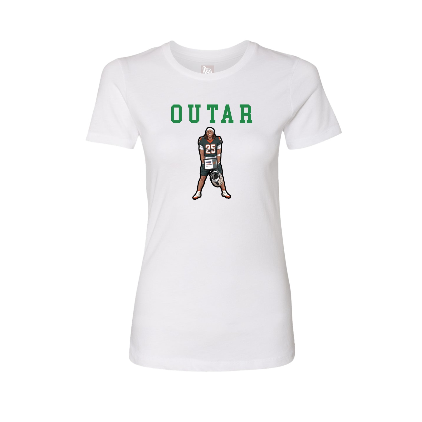Fitted Women's Tee — Shirsey in White