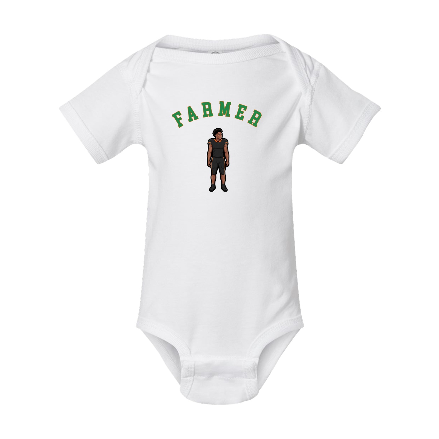 Baby Onesie — Shirsey Arch in White