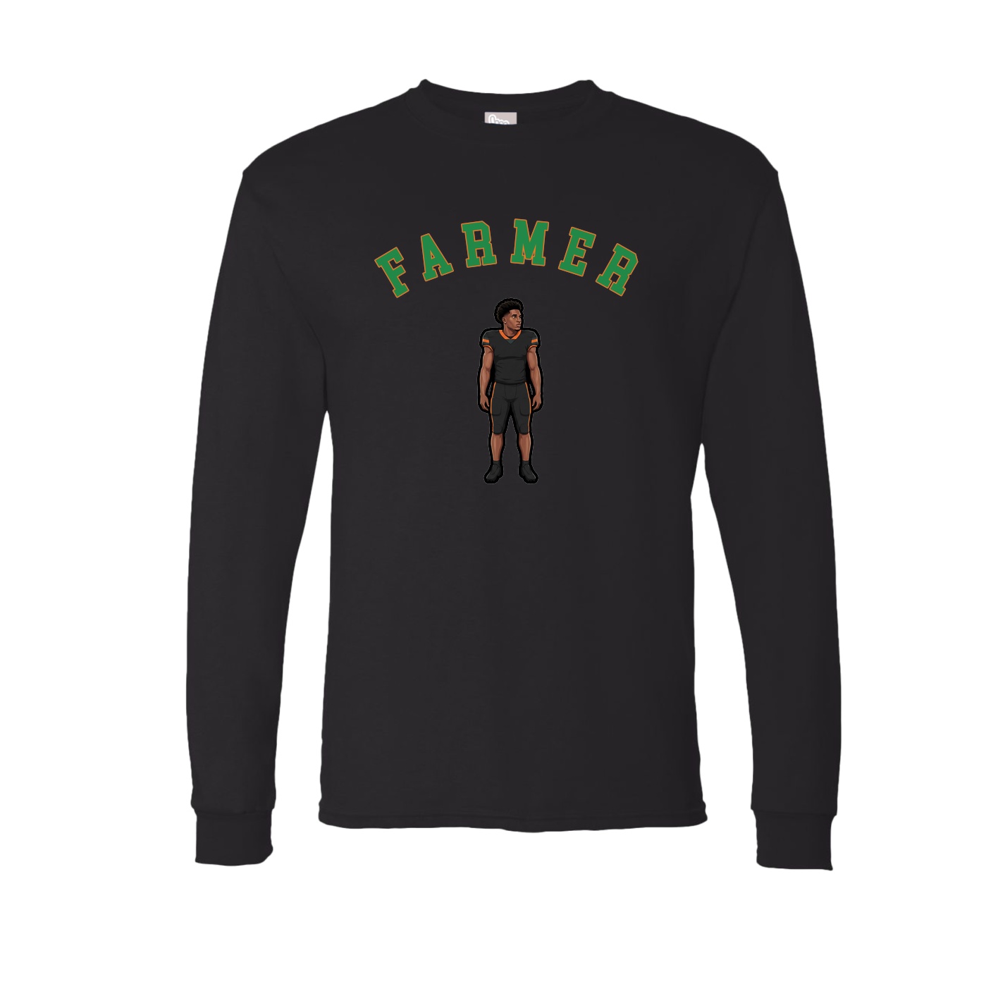 Long Sleeve Tee — Shirsey Arch in Black