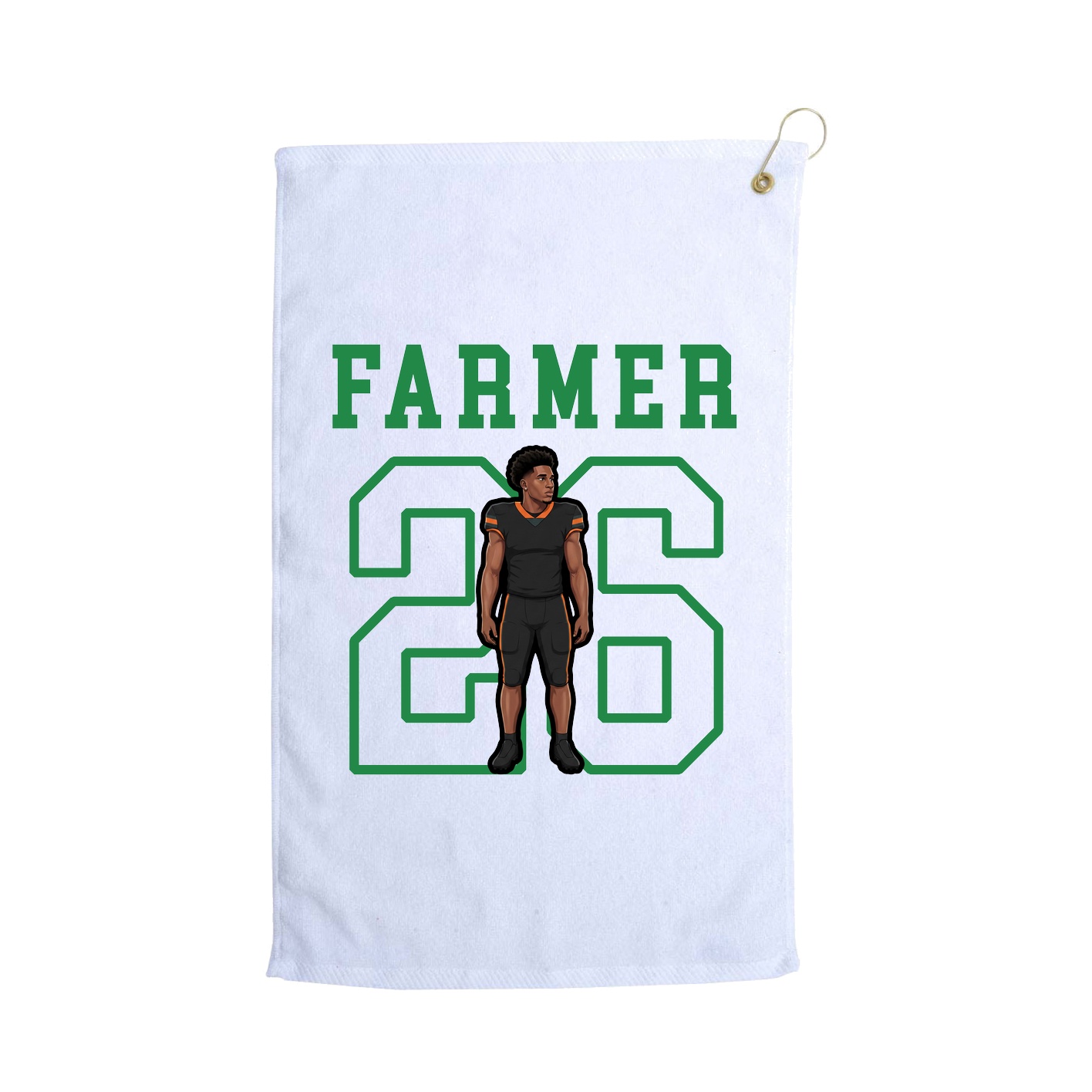 Golf Towel — Shirsey in White