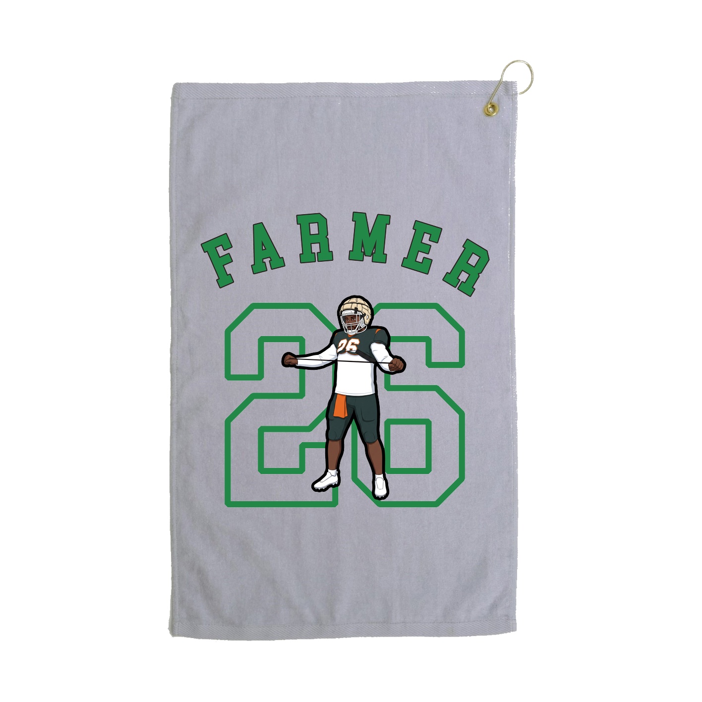 Golf Towel — Shirsey Arch in Grey