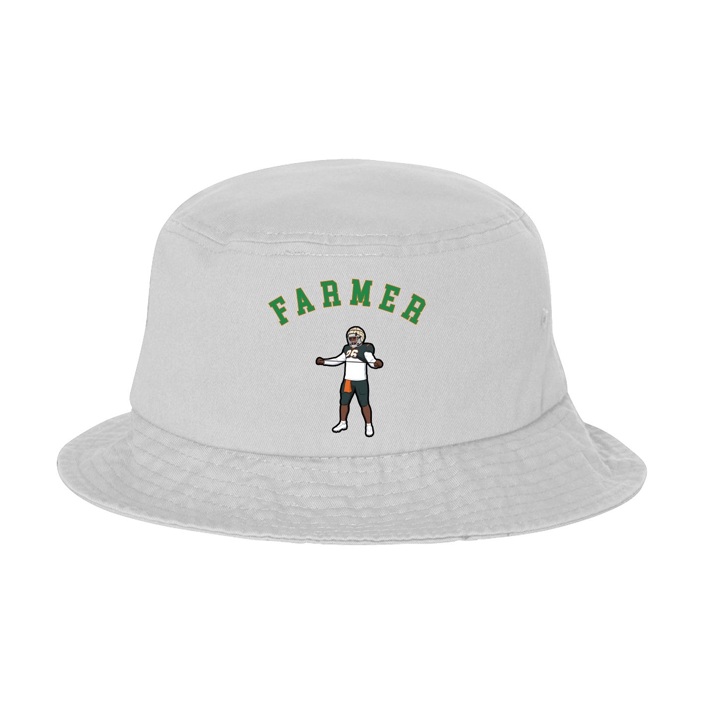 Bucket Cap — Shirsey Arch in White
