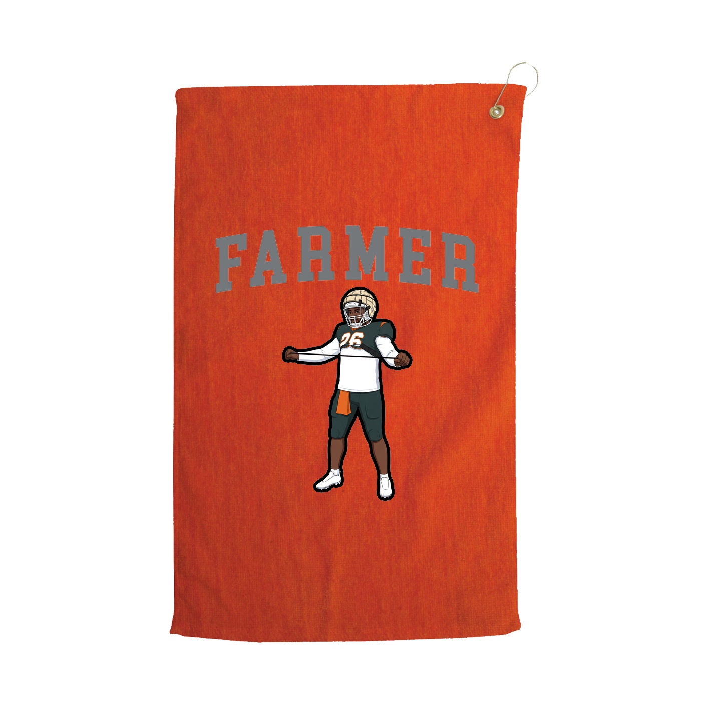 Golf Towel — Shirsey in Orange