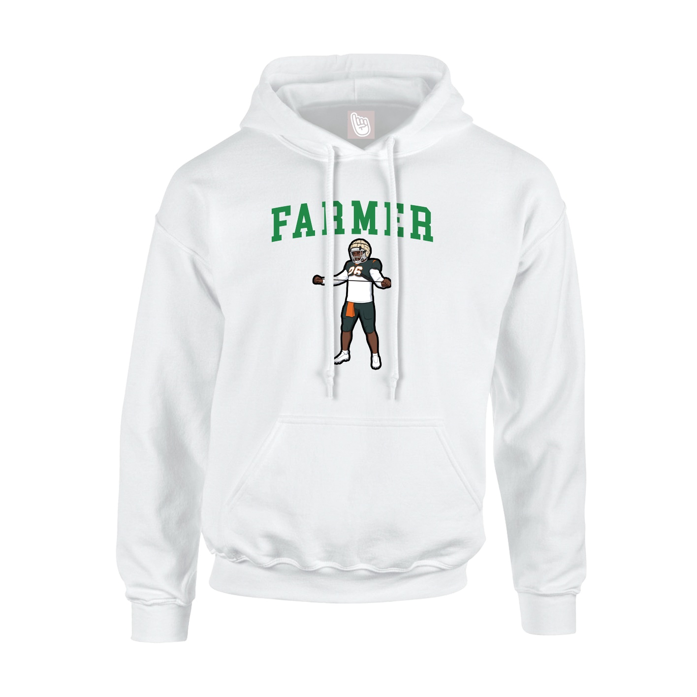Youth Hoodie — Shirsey in White