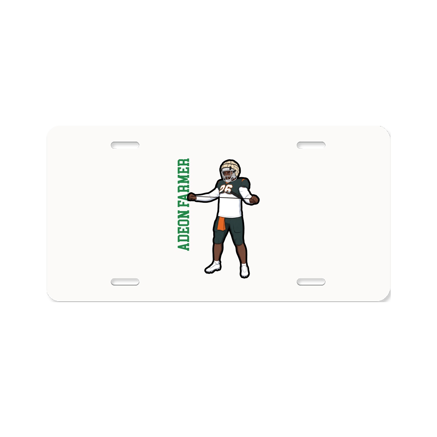 Aluminum License Plate