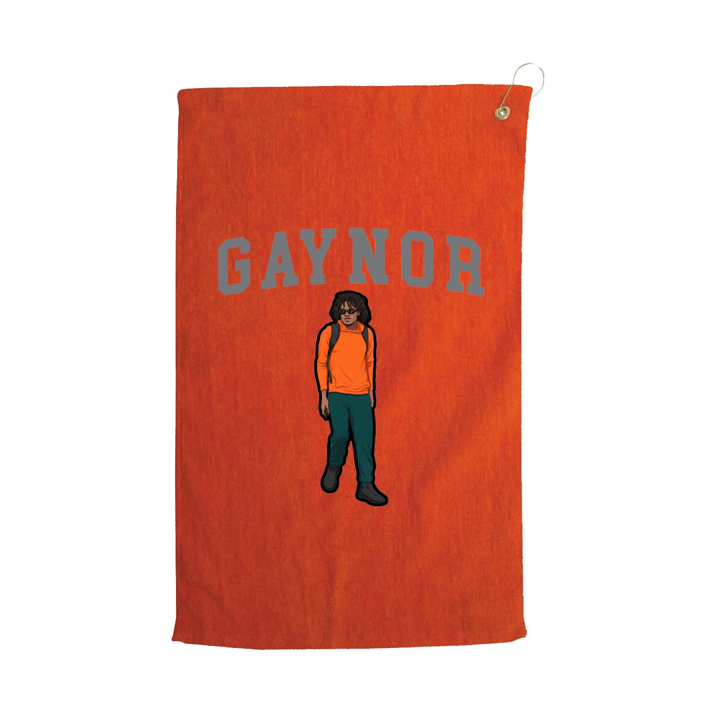 Golf Towel — Shirsey in Orange