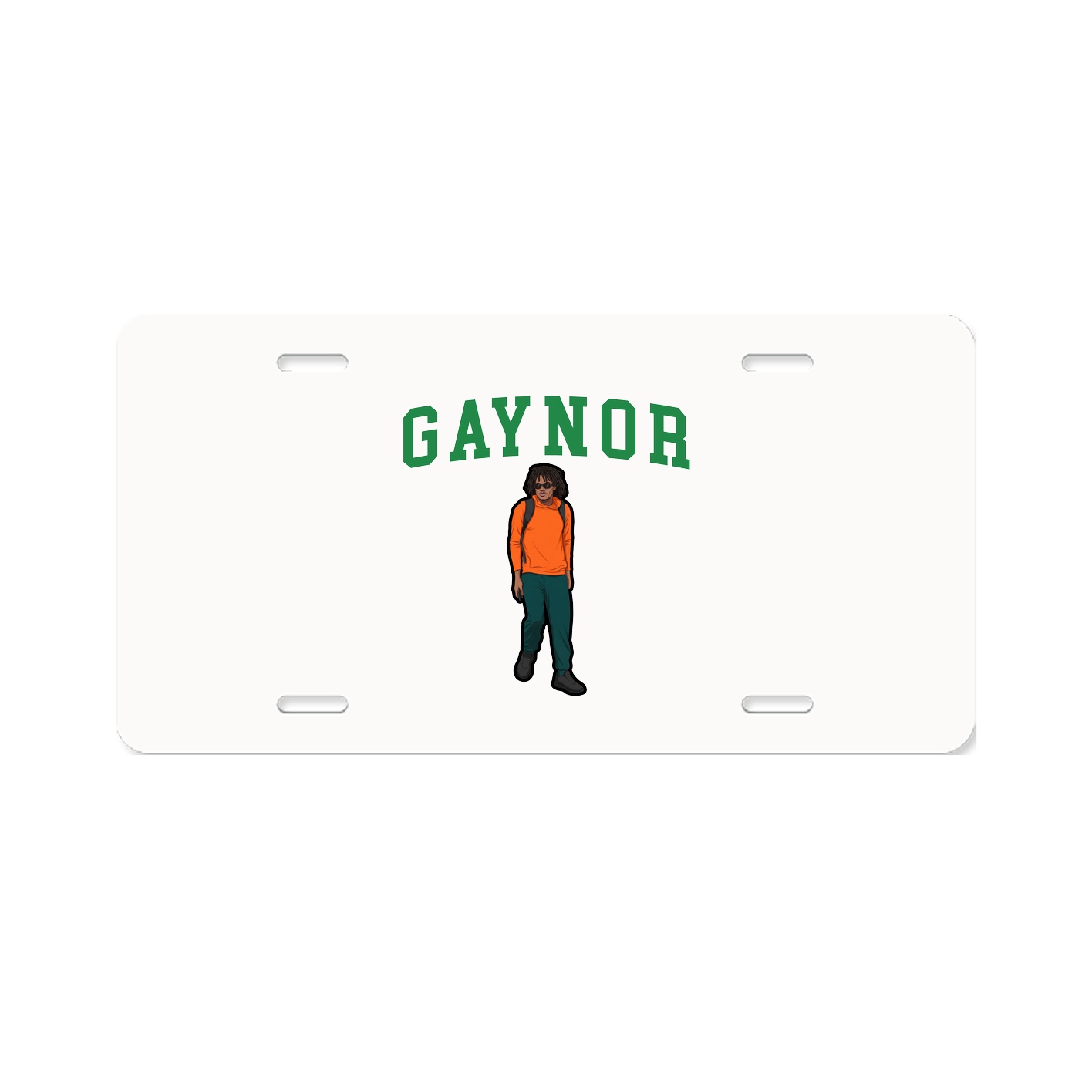 License Plate — Shirsey in Classic