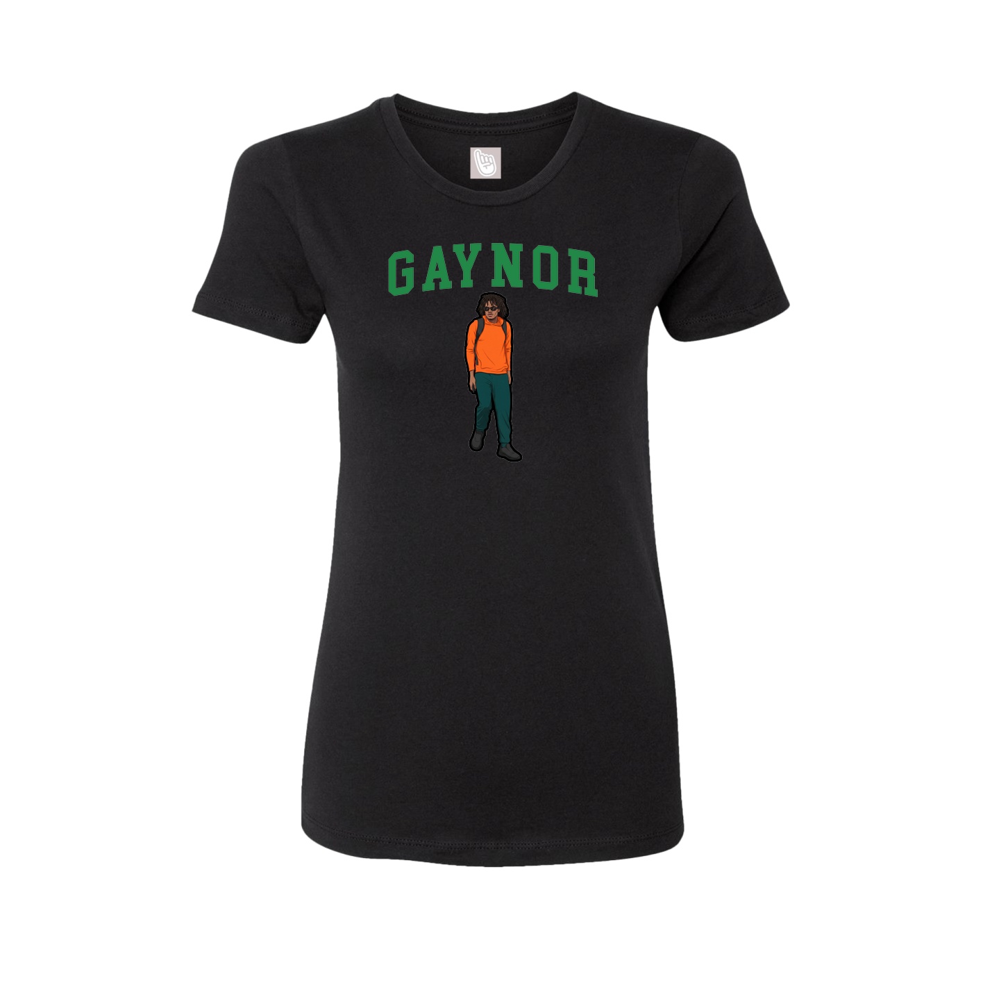 Fitted Women's Tee — Shirsey in Black