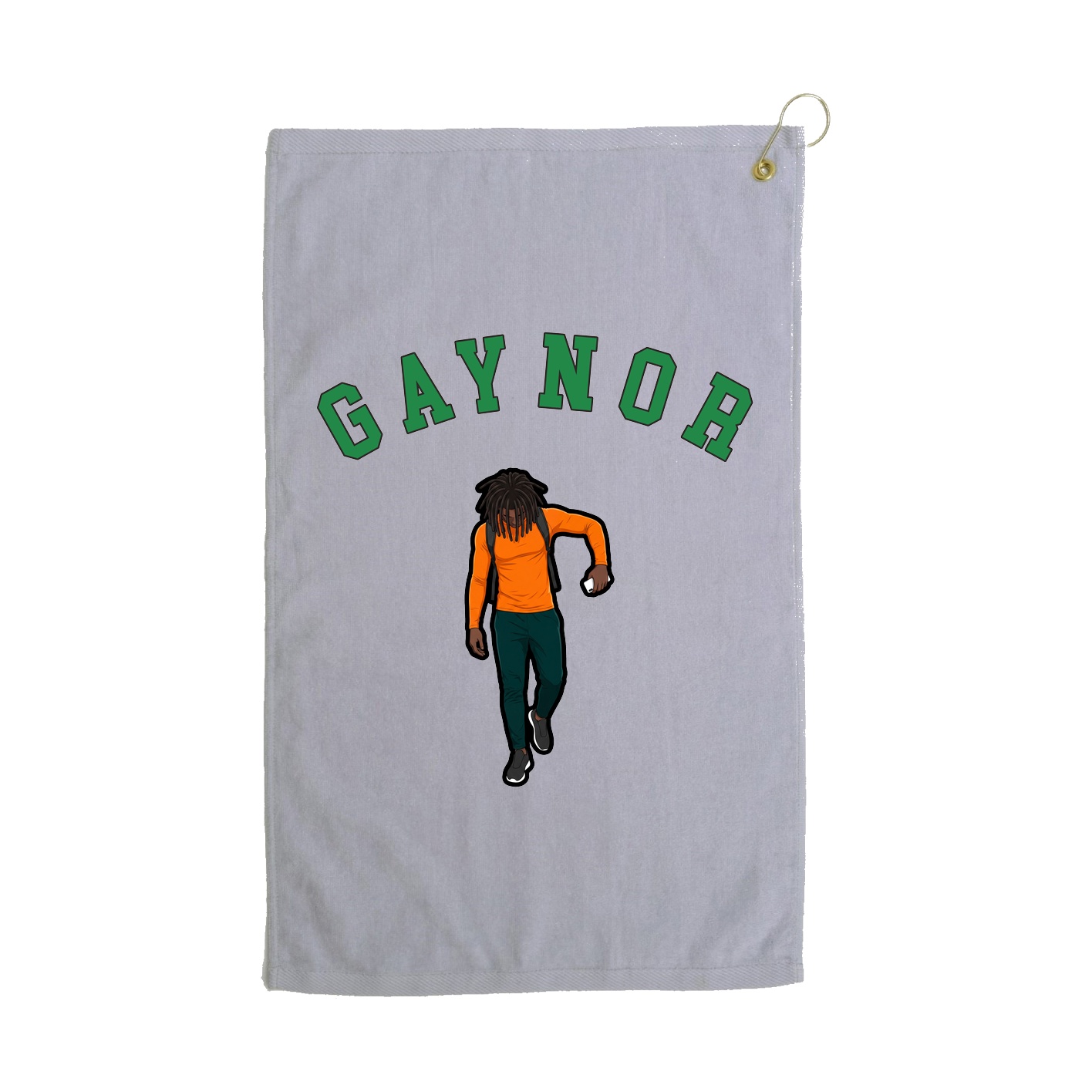 Golf Towel — Shirsey Arch in Grey