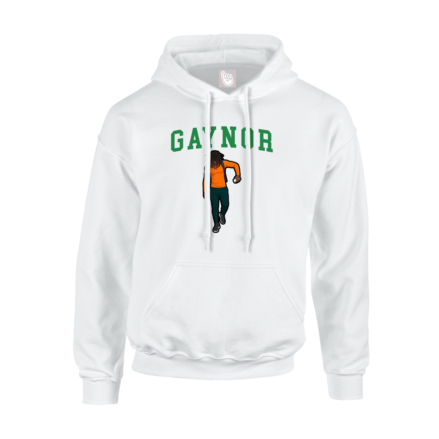 Hoodie — Shirsey in White
