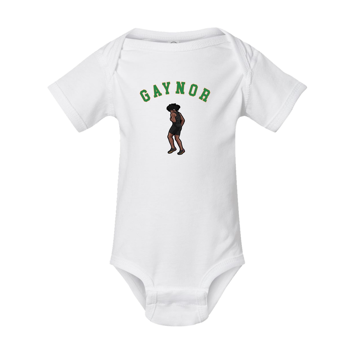 Baby Onesie — Shirsey Arch in White
