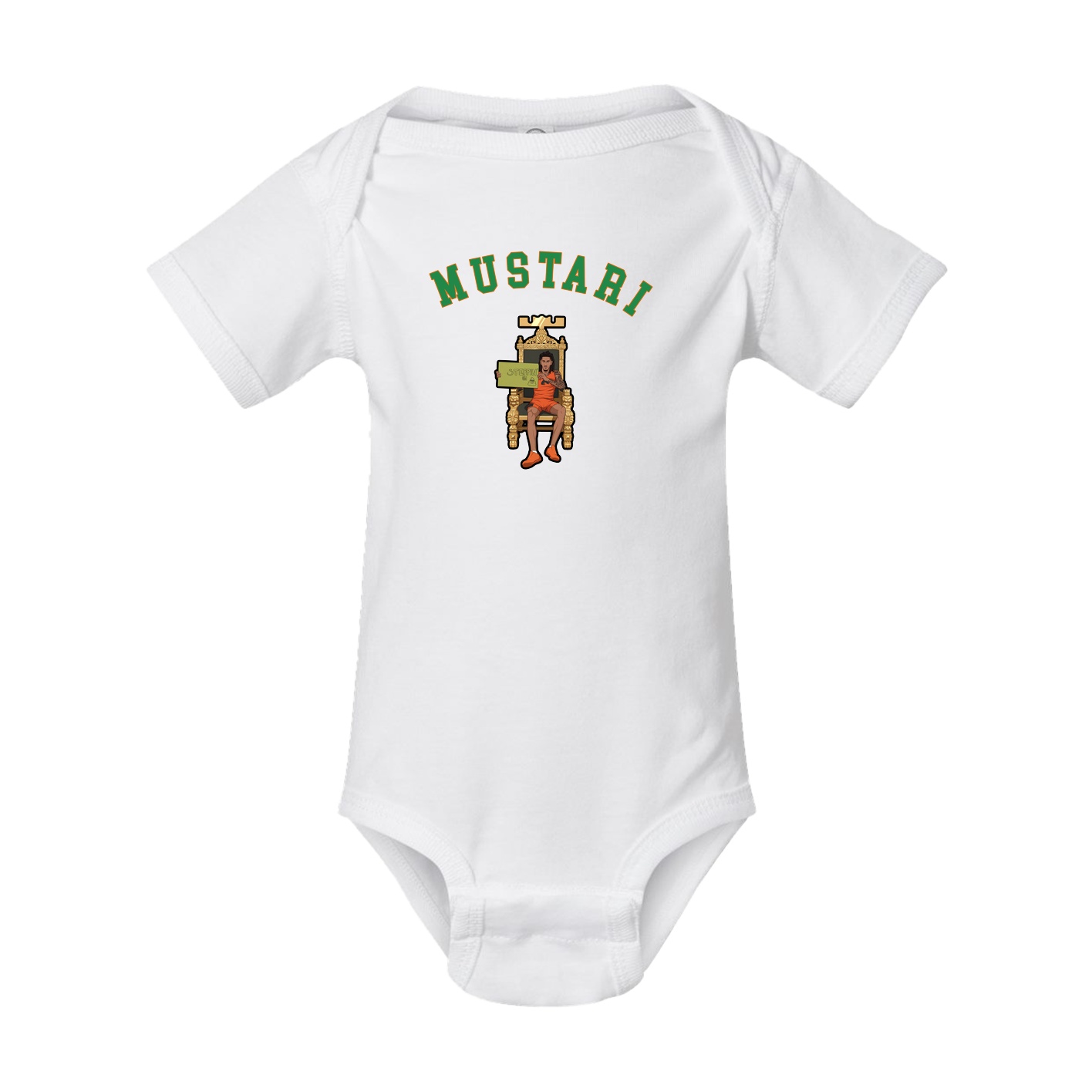 Baby Onesie — Shirsey Arch in White