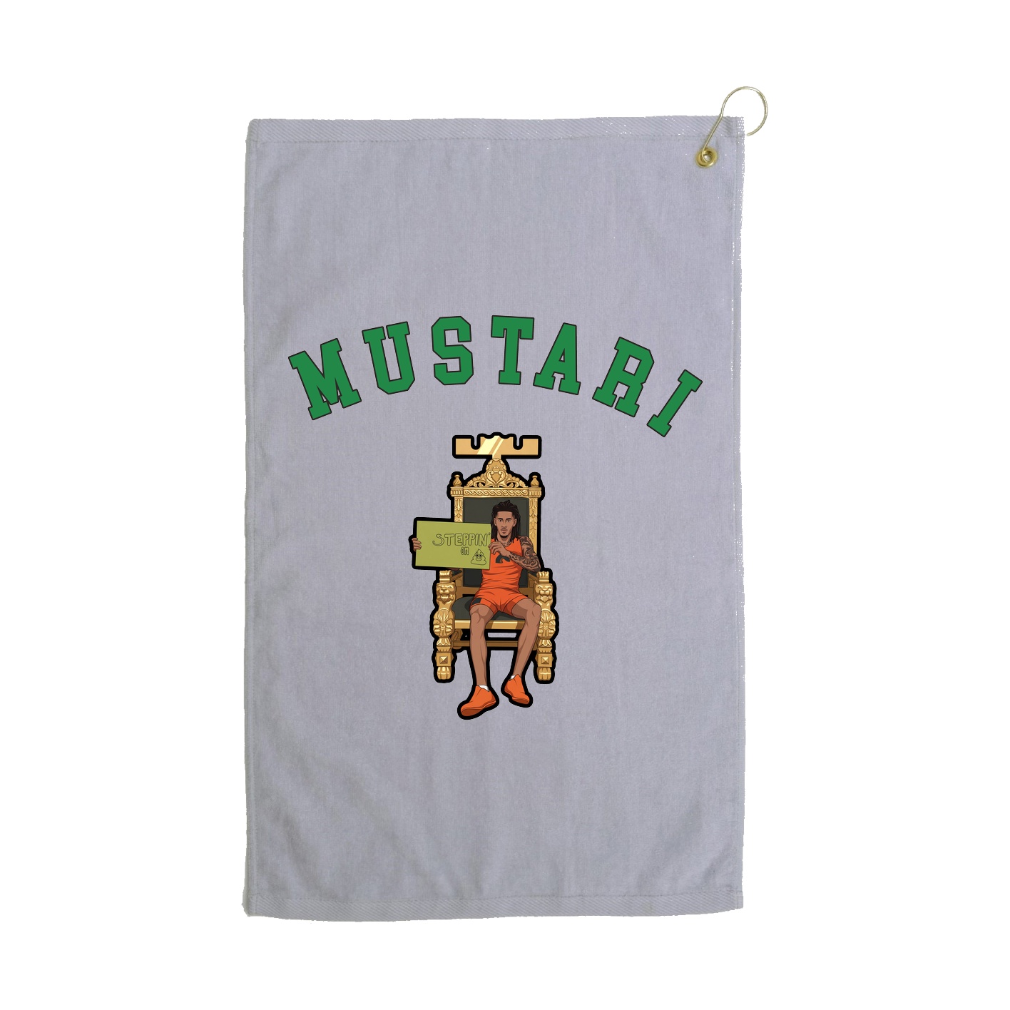 Golf Towel — Shirsey Arch in Grey