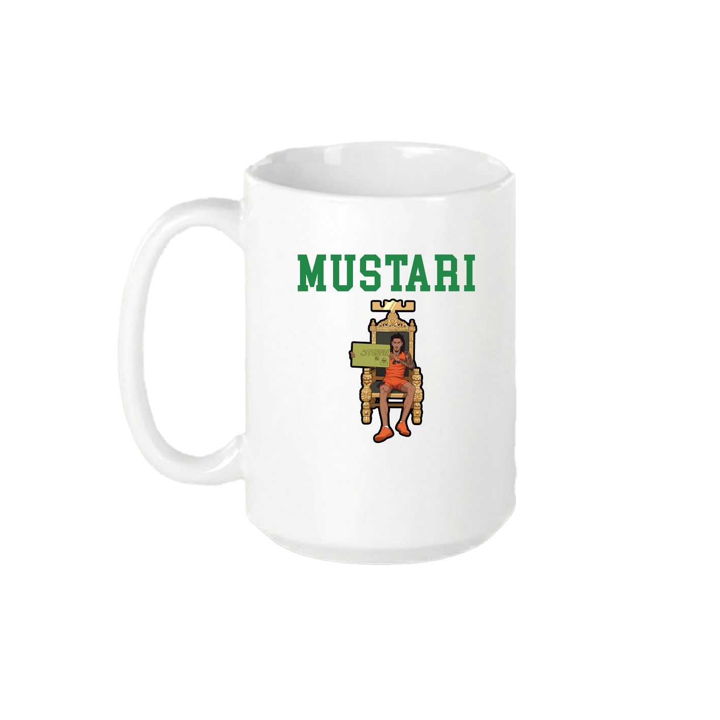 15oz Coffee Mug — Shirsey in White