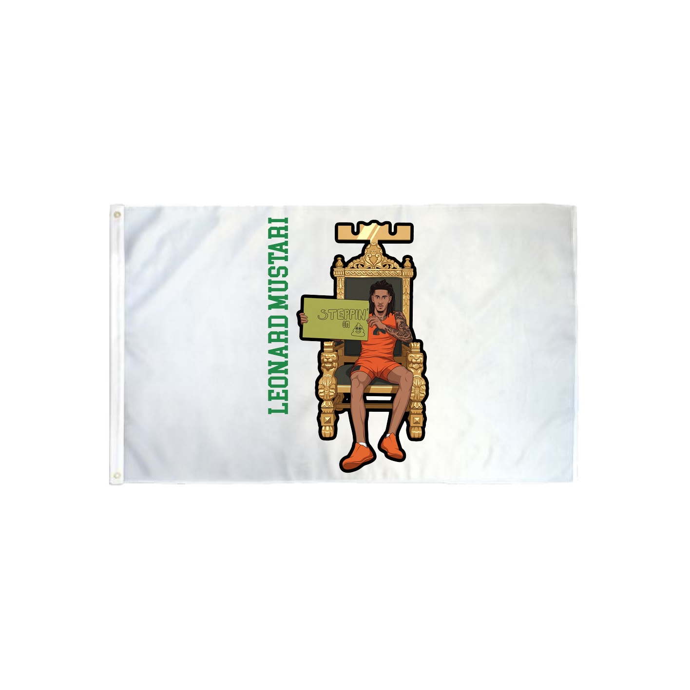 3x5 Flag — Name Vertical in Classic