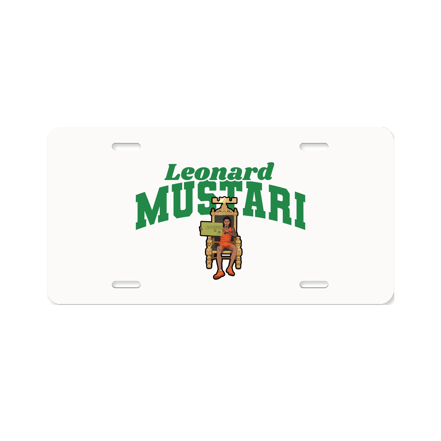 License Plate — Signature Arch in Classic