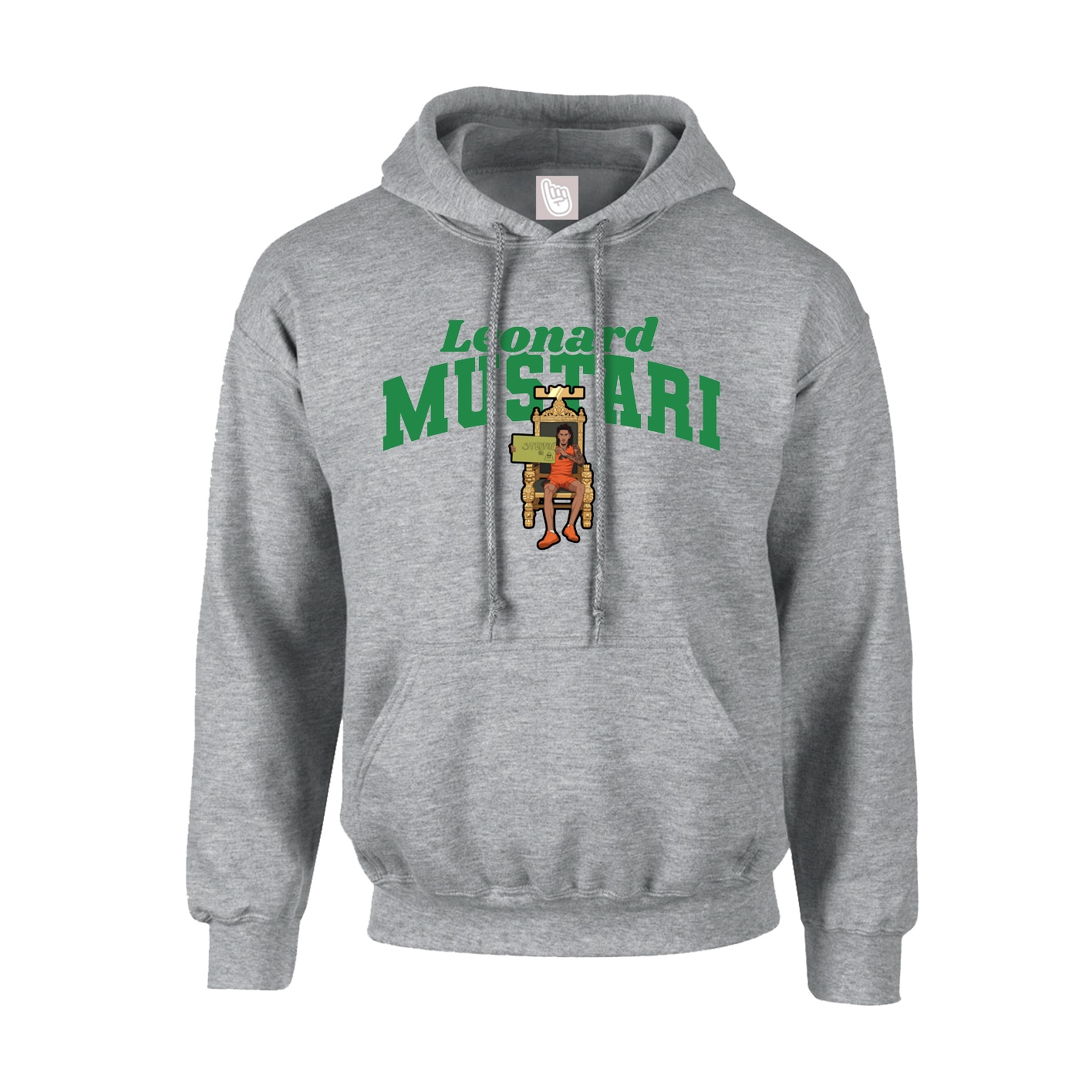 Hoodie — Signature Arch in Grey