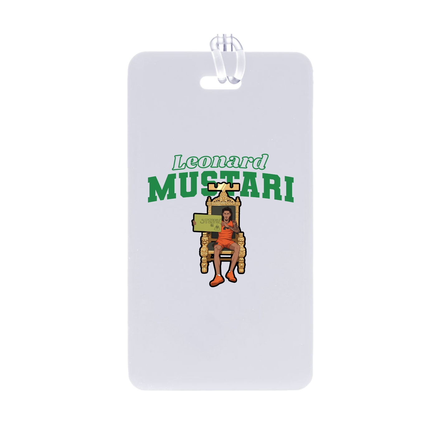 Bag Tag — Name Arch in Classic