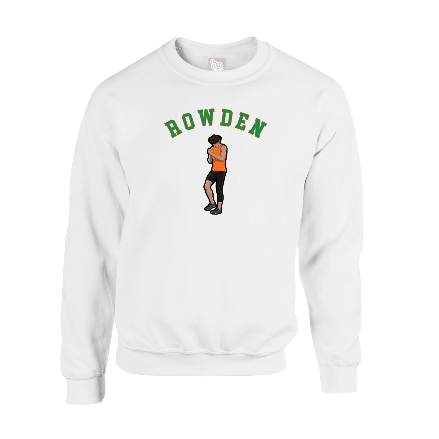 Fleece Crew — Classic in White