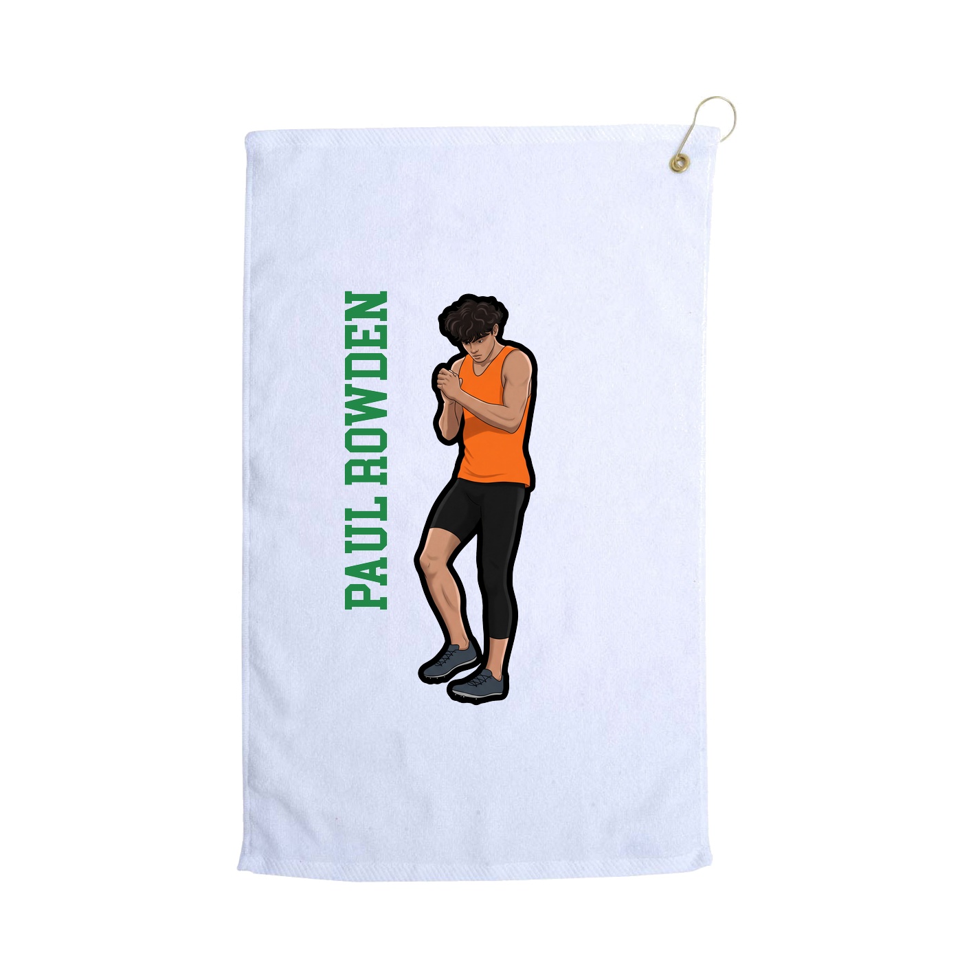Golf Towel — Classic in White
