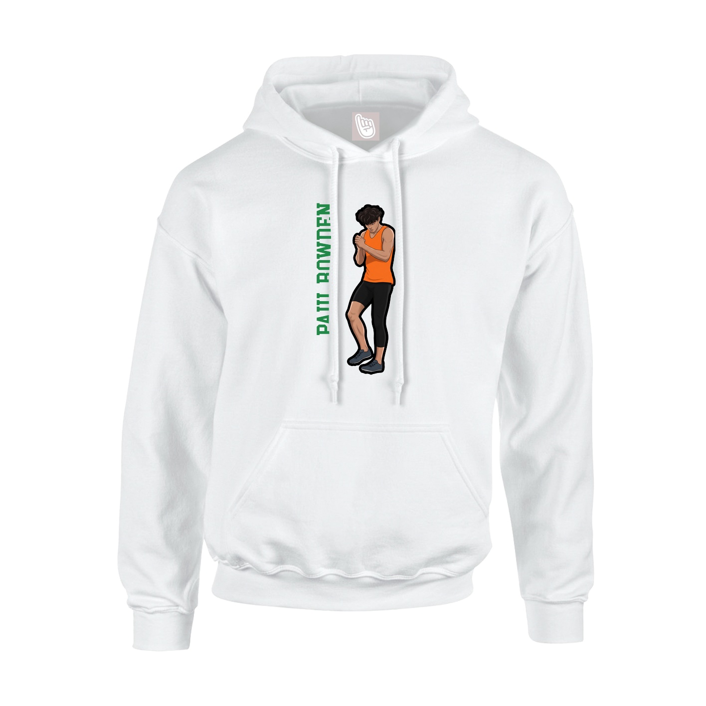 Hoodie — Classic in White