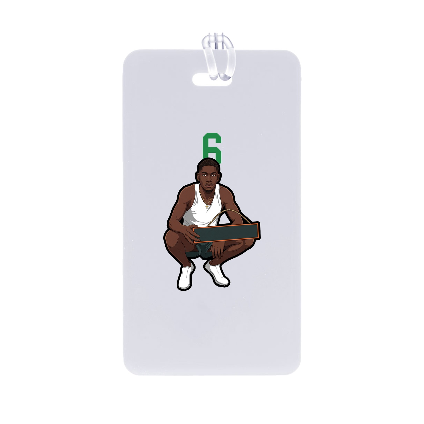 Bag Tag — Number Top in Classic