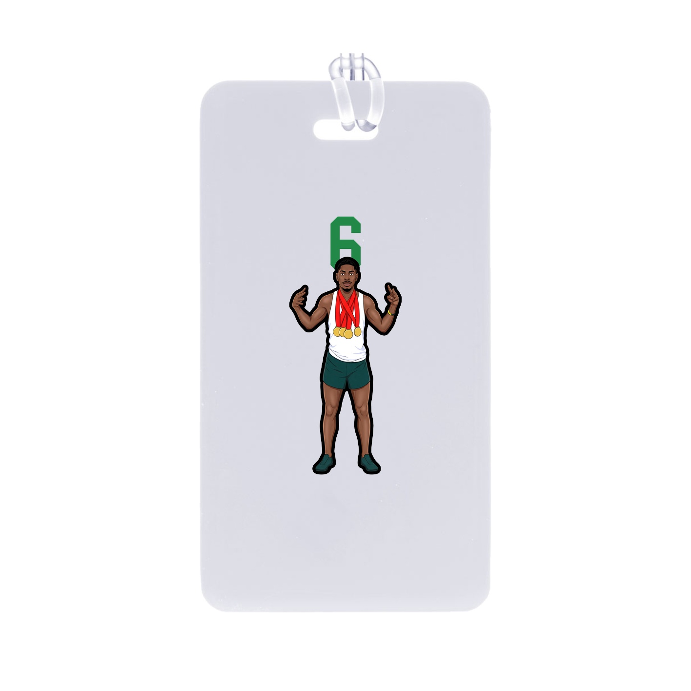 Bag Tag — Number Top in Classic