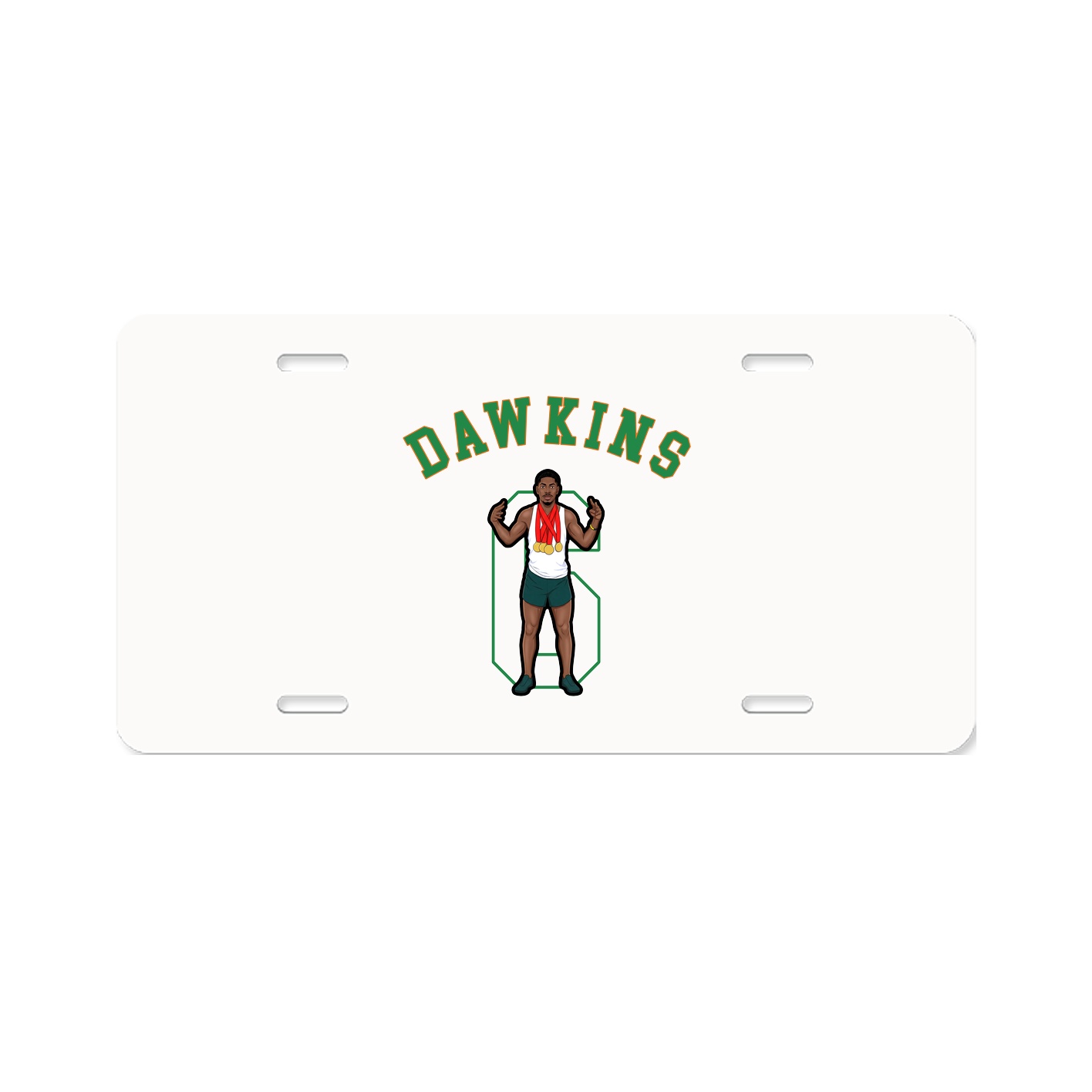 License Plate — Shirsey Arch in Classic