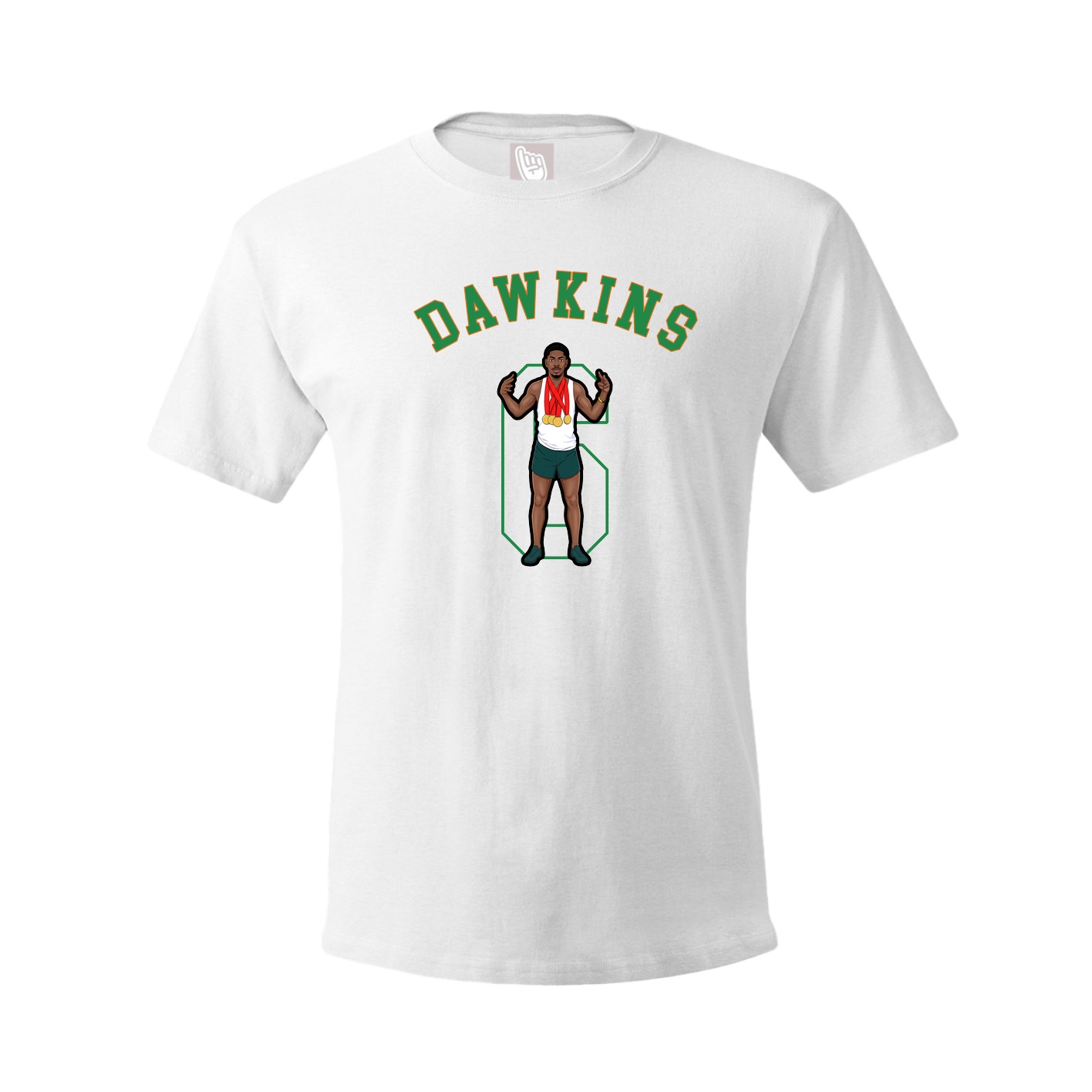Youth Tee — Shirsey Arch in White