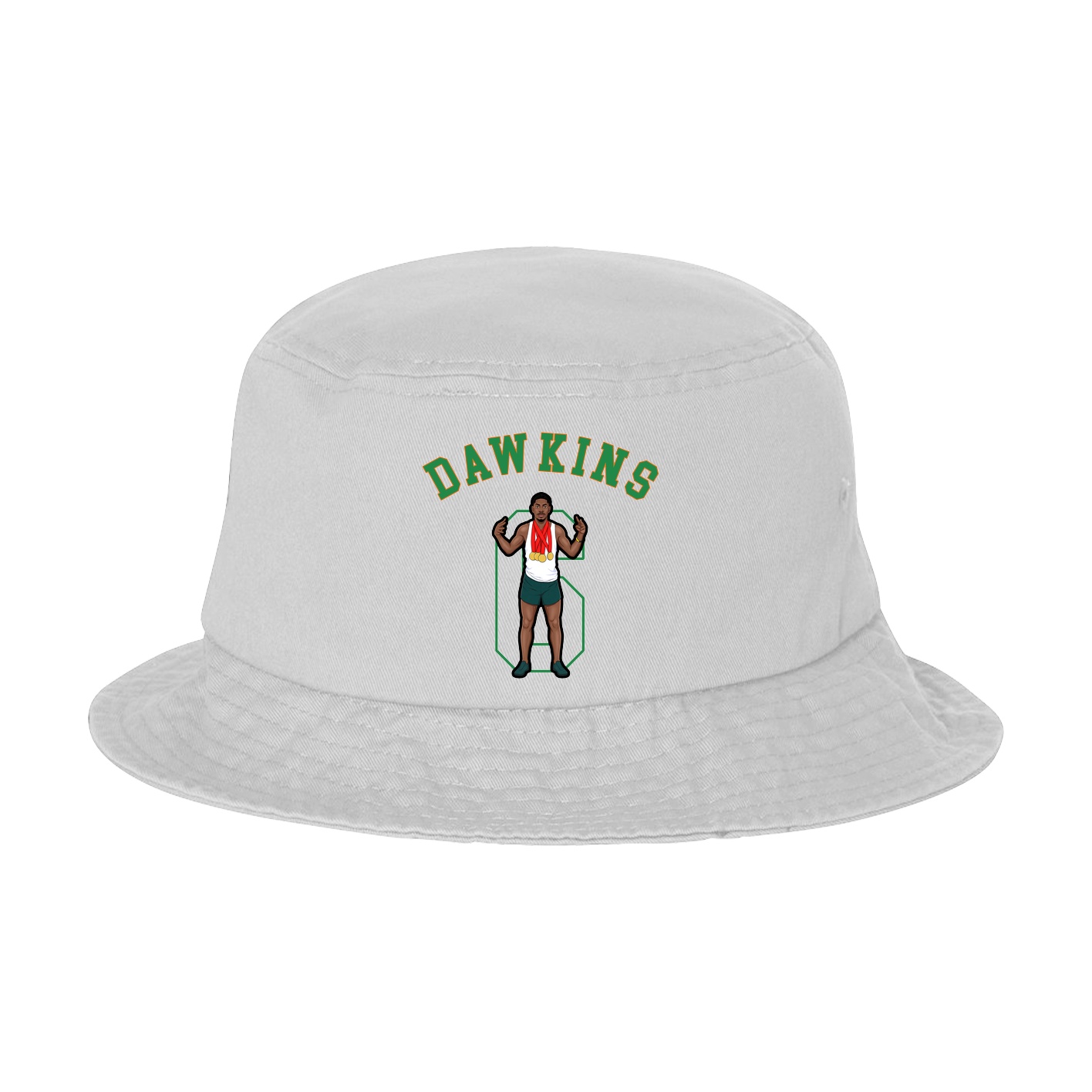 Bucket Cap — Shirsey Arch in White