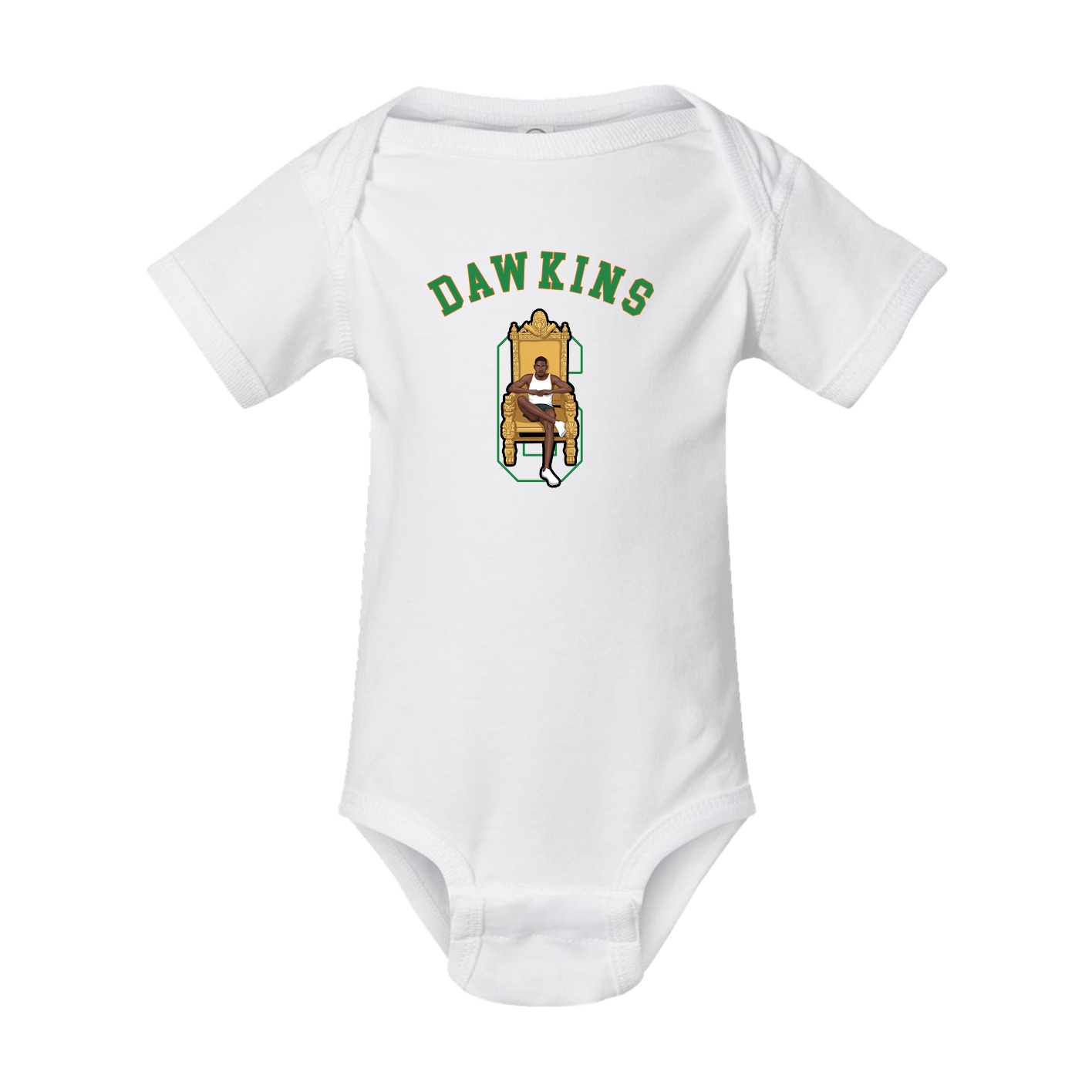 Baby Onesie — Shirsey Arch in White